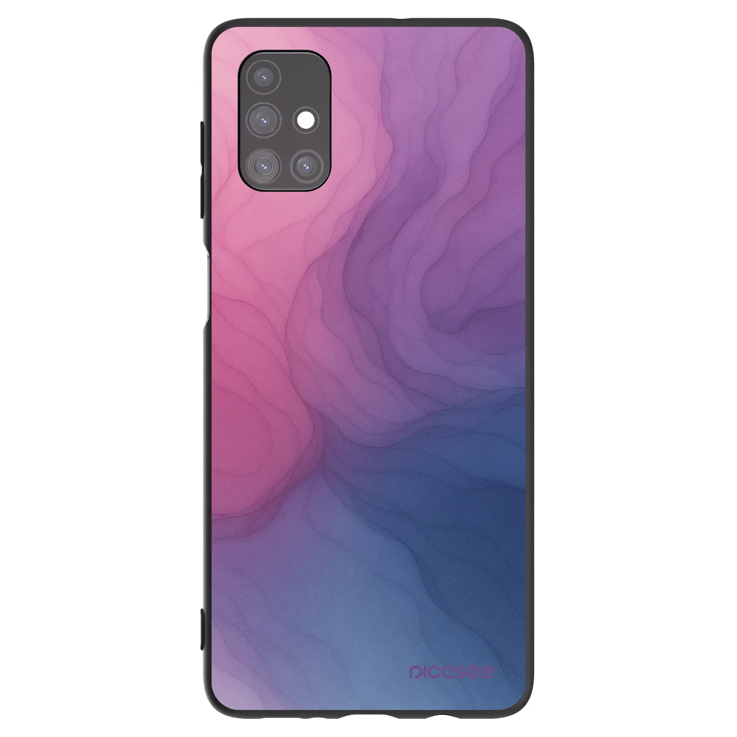 Picasee silikonový černý obal pro Samsung Galaxy M51 M515F - Silk