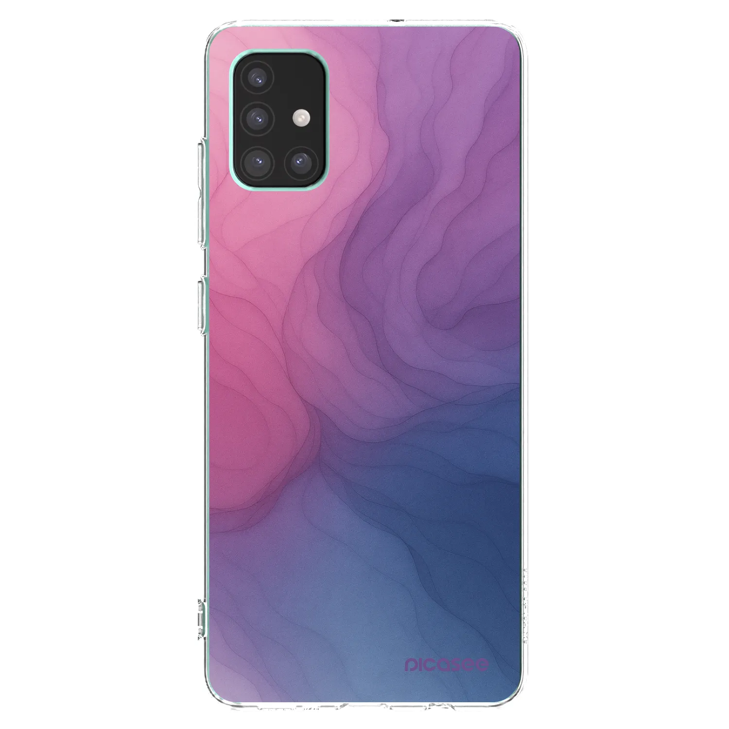 Picasee silikonový průhledný obal pro Samsung Galaxy M51 M515F - Silk