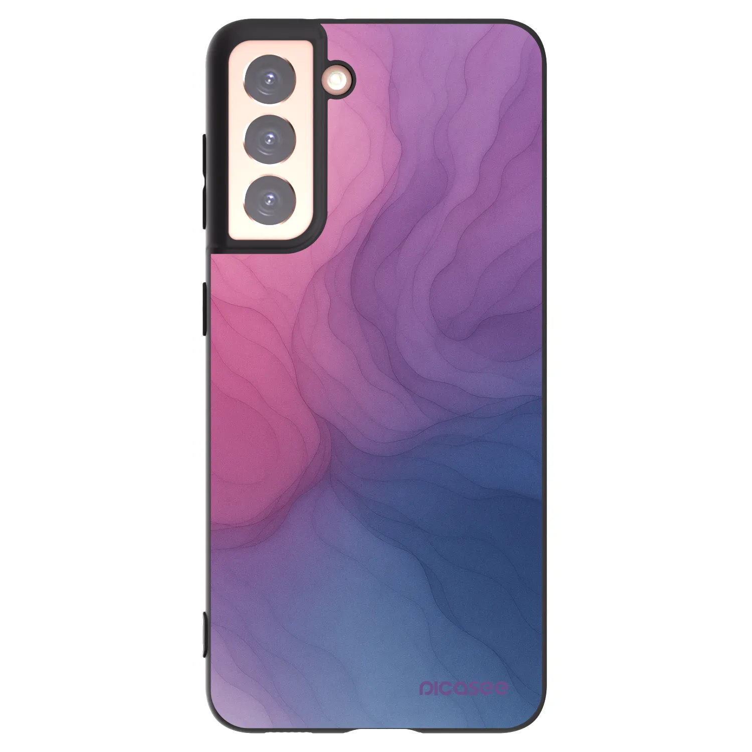 Picasee silikonový černý obal pro Samsung Galaxy S21 5G G991B - Silk