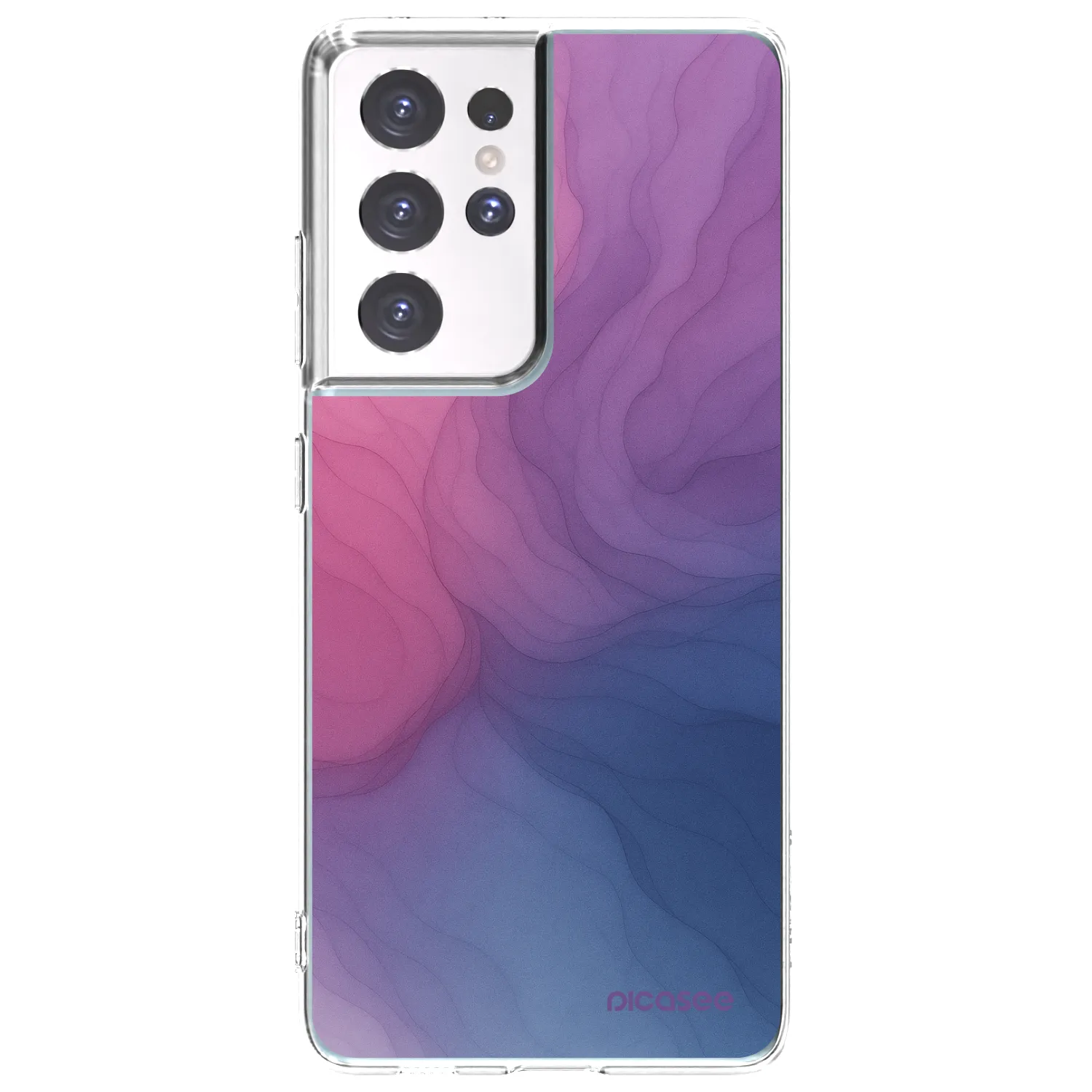 Picasee silikonový průhledný obal pro Samsung Galaxy S21 Ultra 5G G998B - Silk