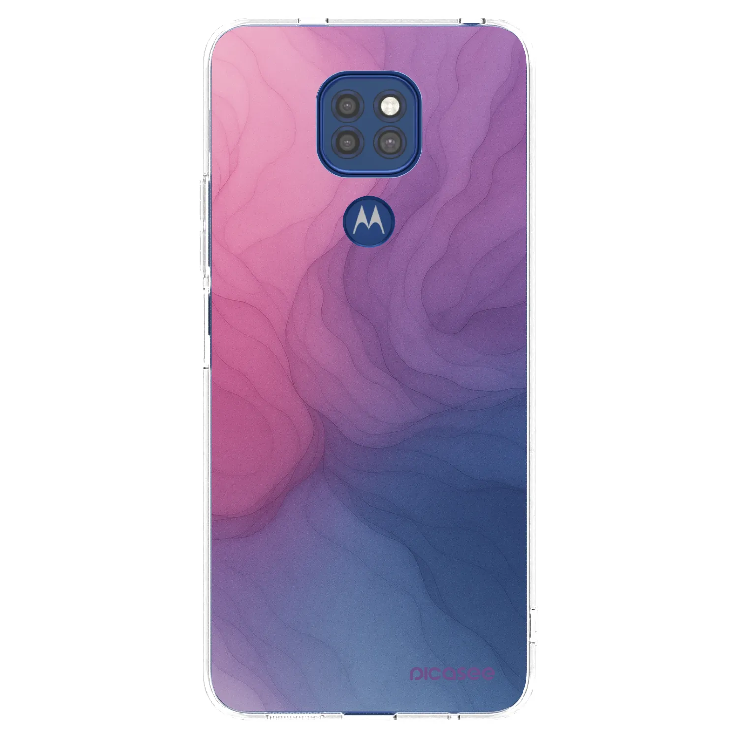 Picasee silikonový průhledný obal pro Motorola Moto G9 Play - Silk