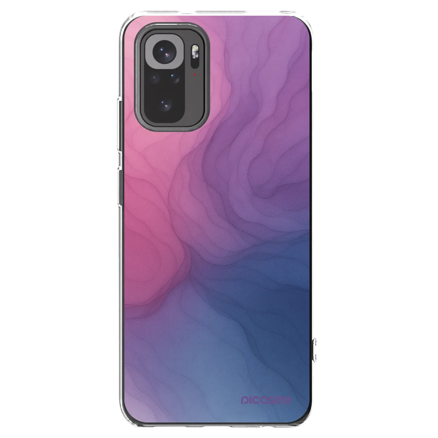 Picasee silikonový průhledný obal pro Xiaomi Redmi Note 10 - Silk