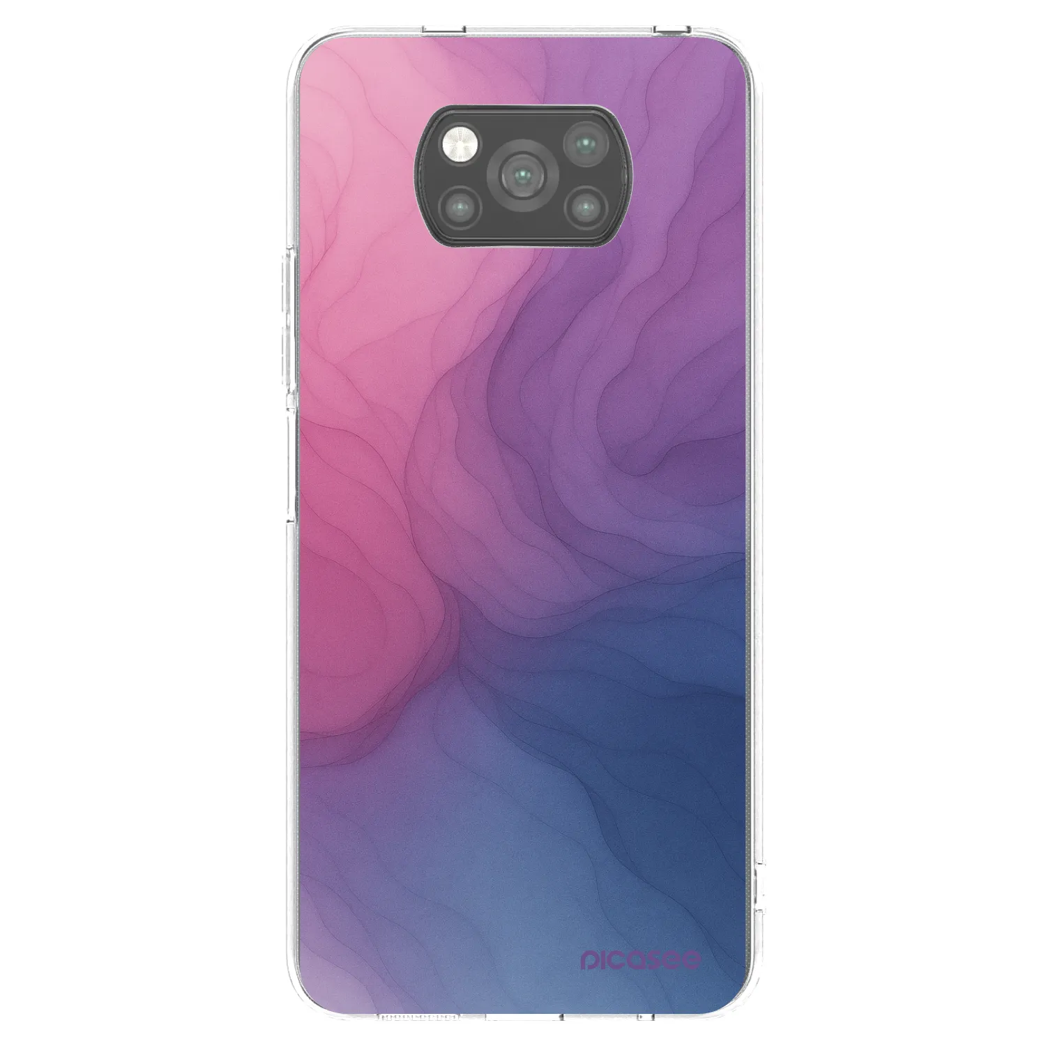 Picasee silikonový černý obal pro Xiaomi Poco X3 Pro - Silk