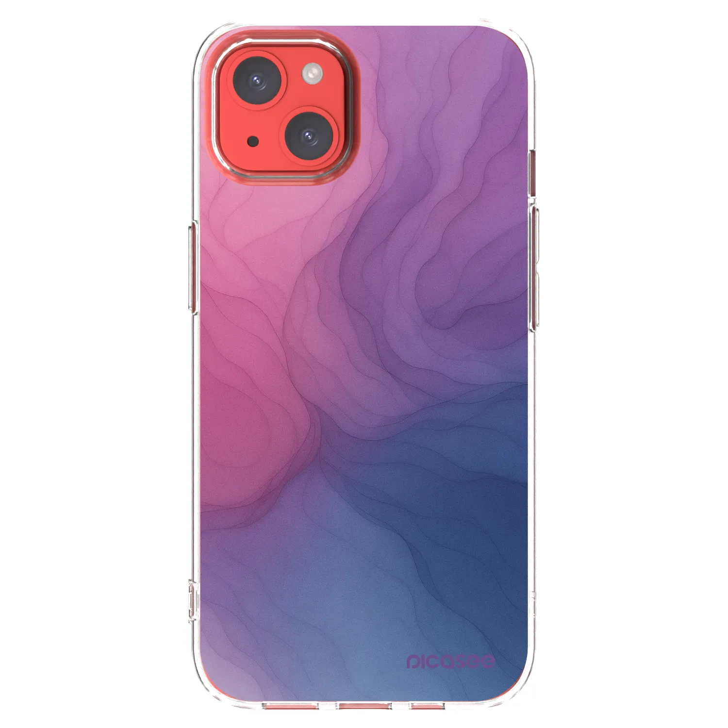 Picasee silikonový průhledný obal pro Apple iPhone 13 - Silk