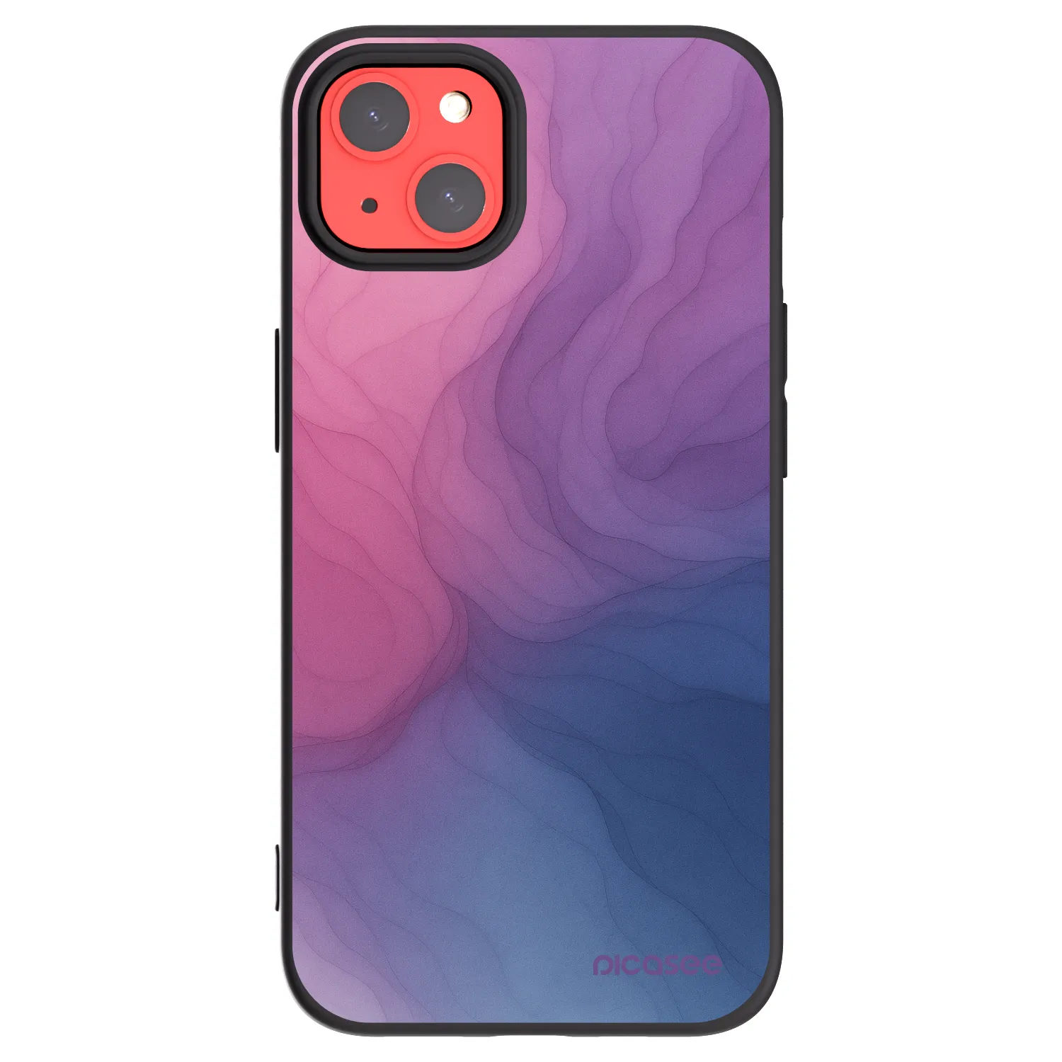 Picasee silikonový černý obal pro Apple iPhone 13 - Silk