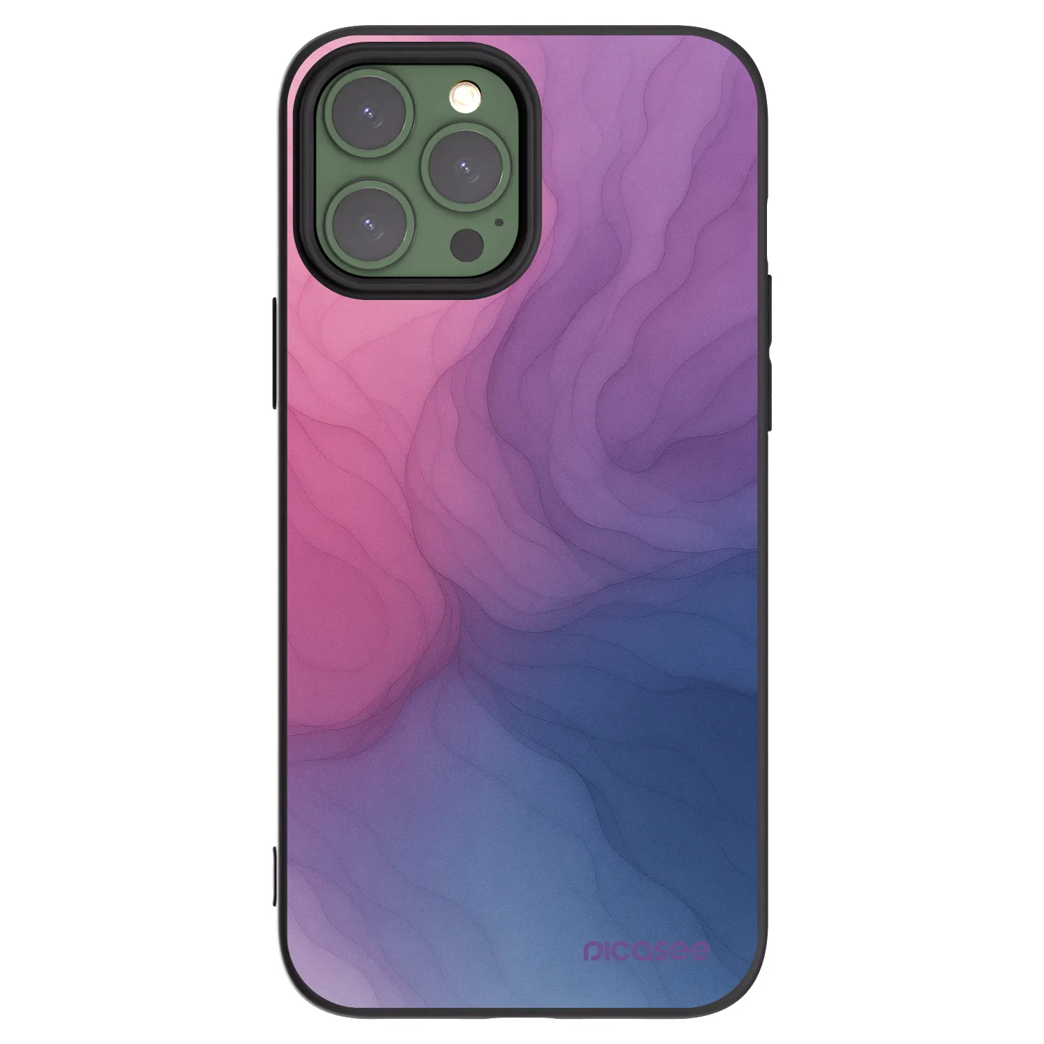 Picasee silikonový černý obal pro Apple iPhone 13 Pro Max - Silk