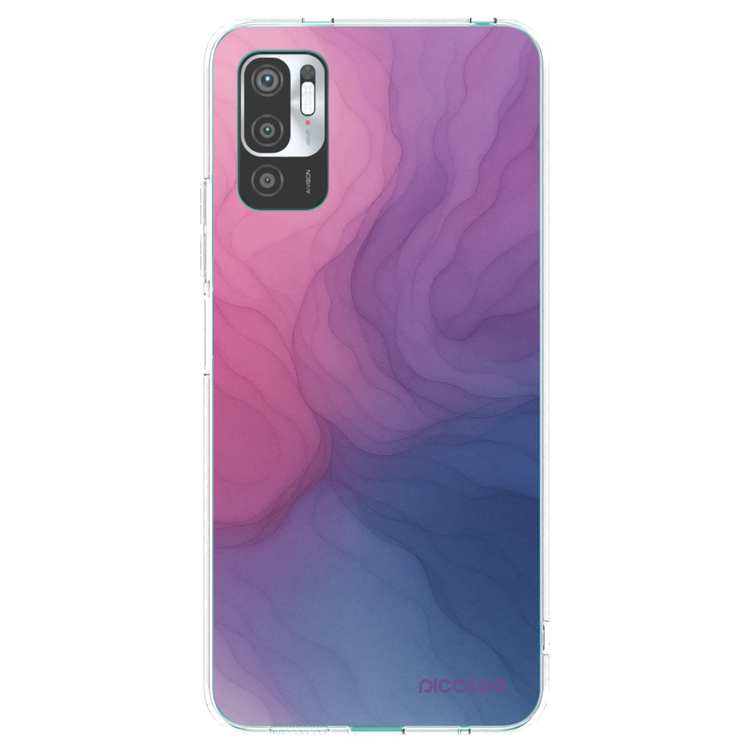 Picasee silikonový průhledný obal pro Xiaomi Redmi Note 10 5G - Silk