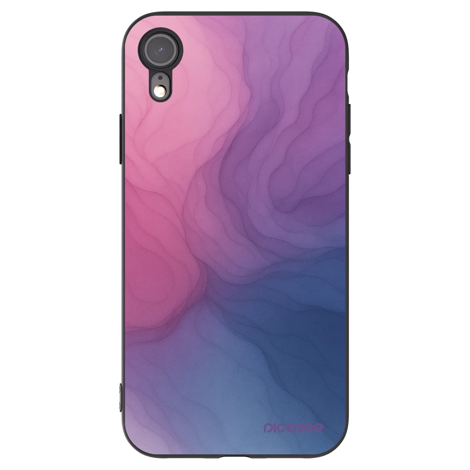 Picasee silikonový černý obal pro Apple iPhone XR - Silk