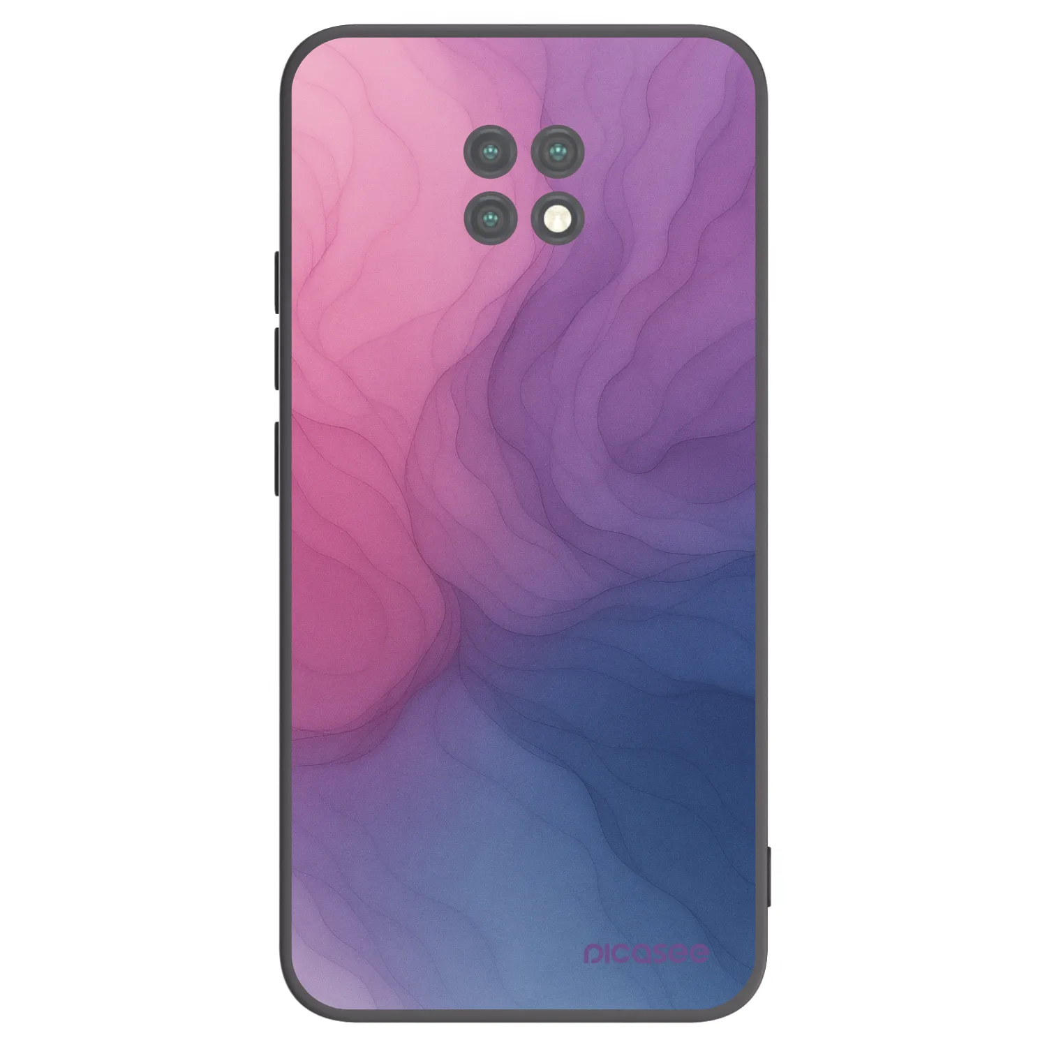 Picasee silikonový černý obal pro Xiaomi Redmi Note 9T - Silk