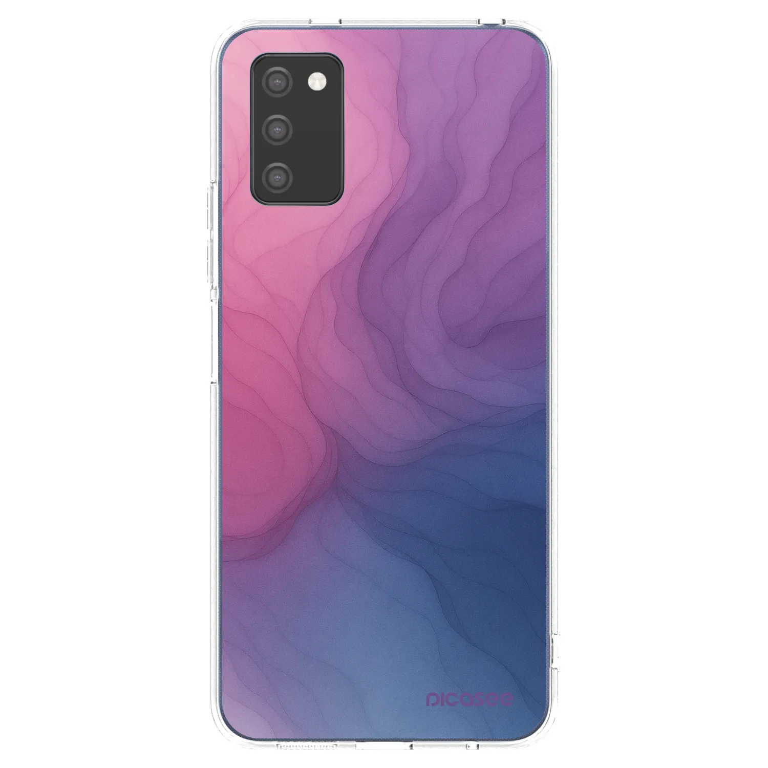 Picasee silikonový průhledný obal pro Samsung Galaxy A03s A037G - Silk