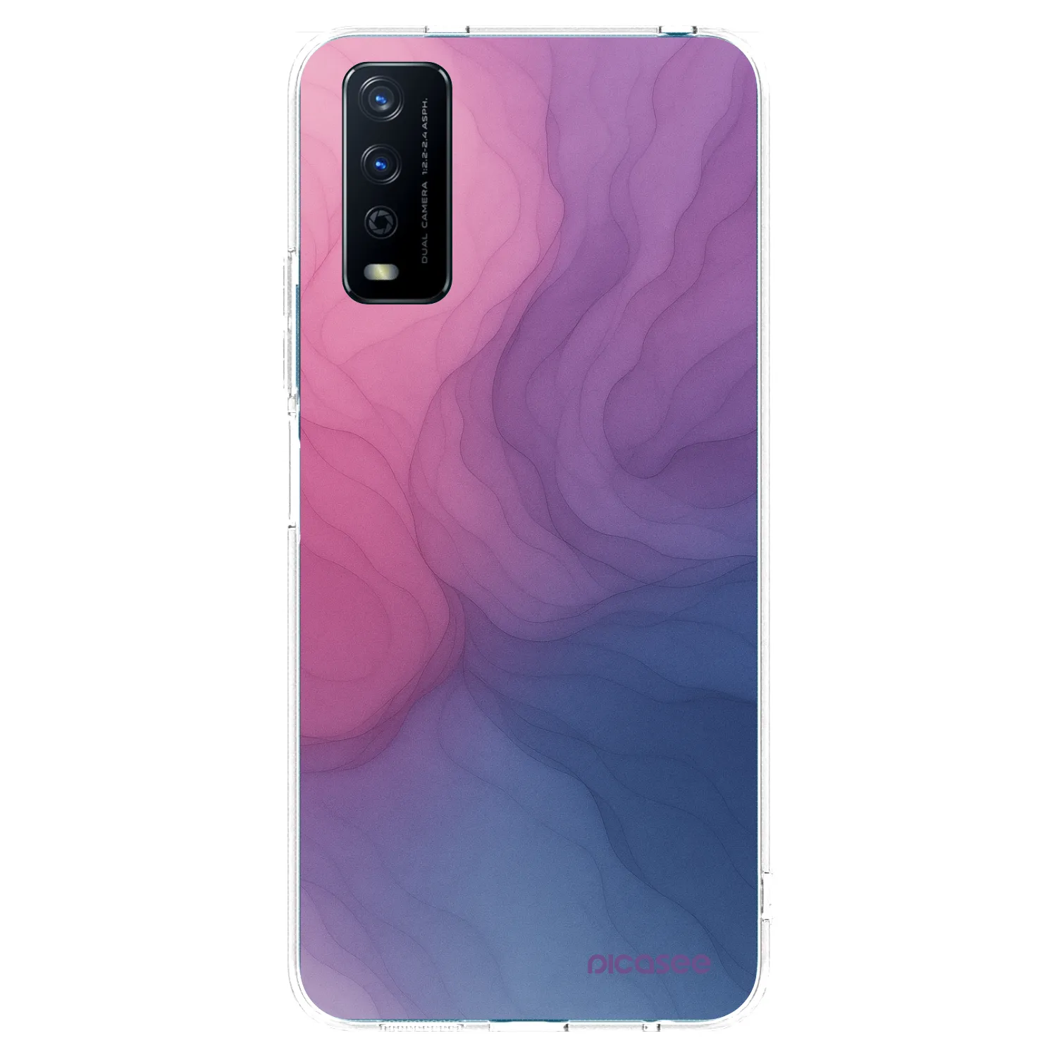 Picasee silikonový průhledný obal pro Vivo Y11s - Silk