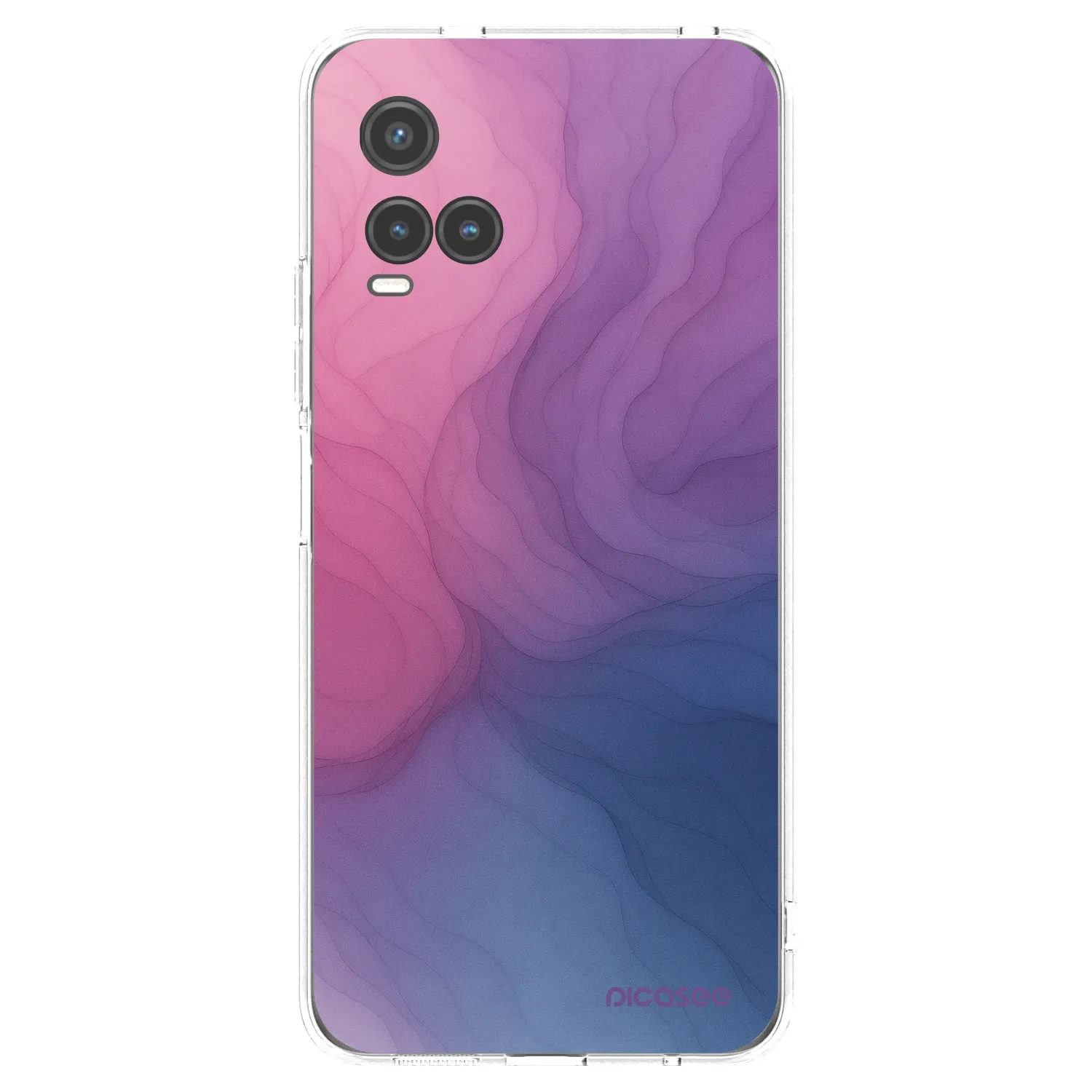 Picasee silikonový průhledný obal pro Vivo Y33s - Silk
