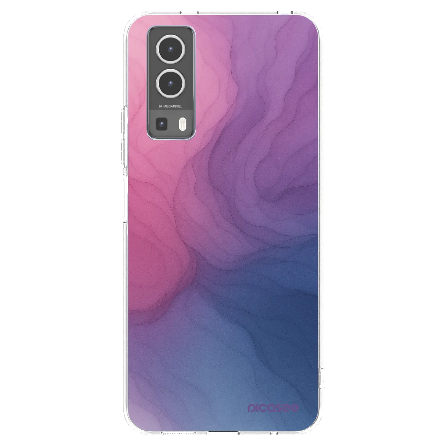 Picasee silikonový průhledný obal pro Vivo Y72 5G - Silk