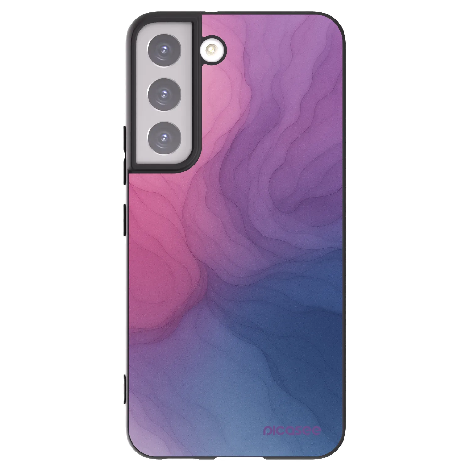 Picasee silikonový černý obal pro Samsung Galaxy S22 5G - Silk