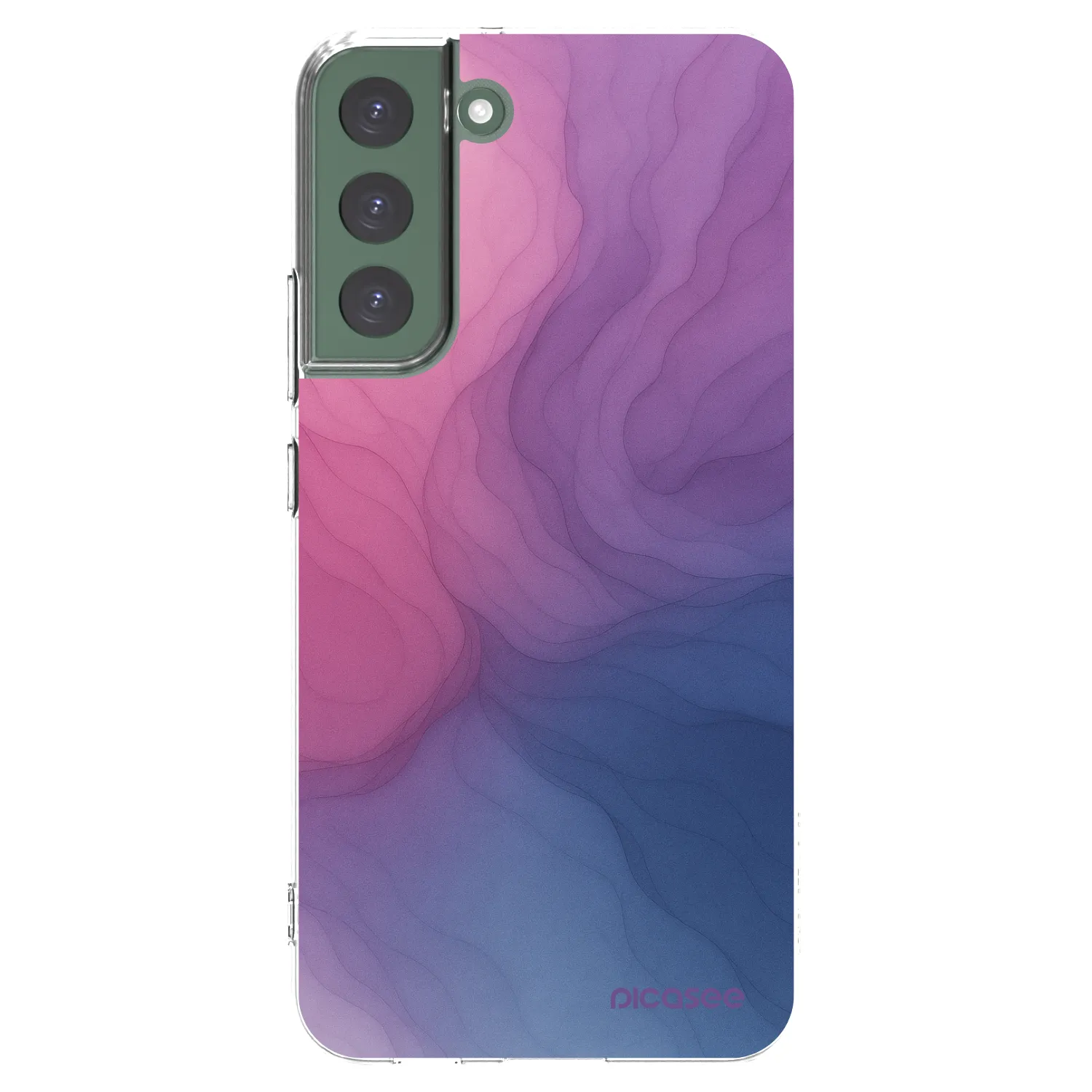 Picasee silikonový průhledný obal pro Samsung Galaxy S22+ 5G - Silk