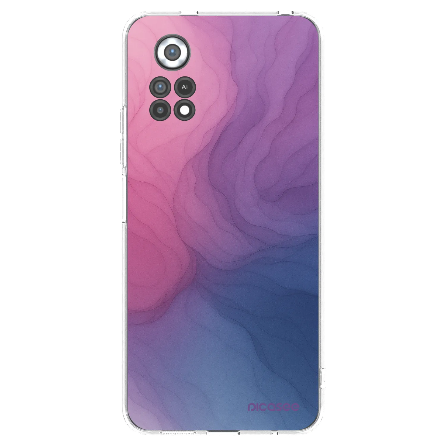 Picasee silikonový průhledný obal pro Xiaomi Poco X4 Pro 5G - Silk
