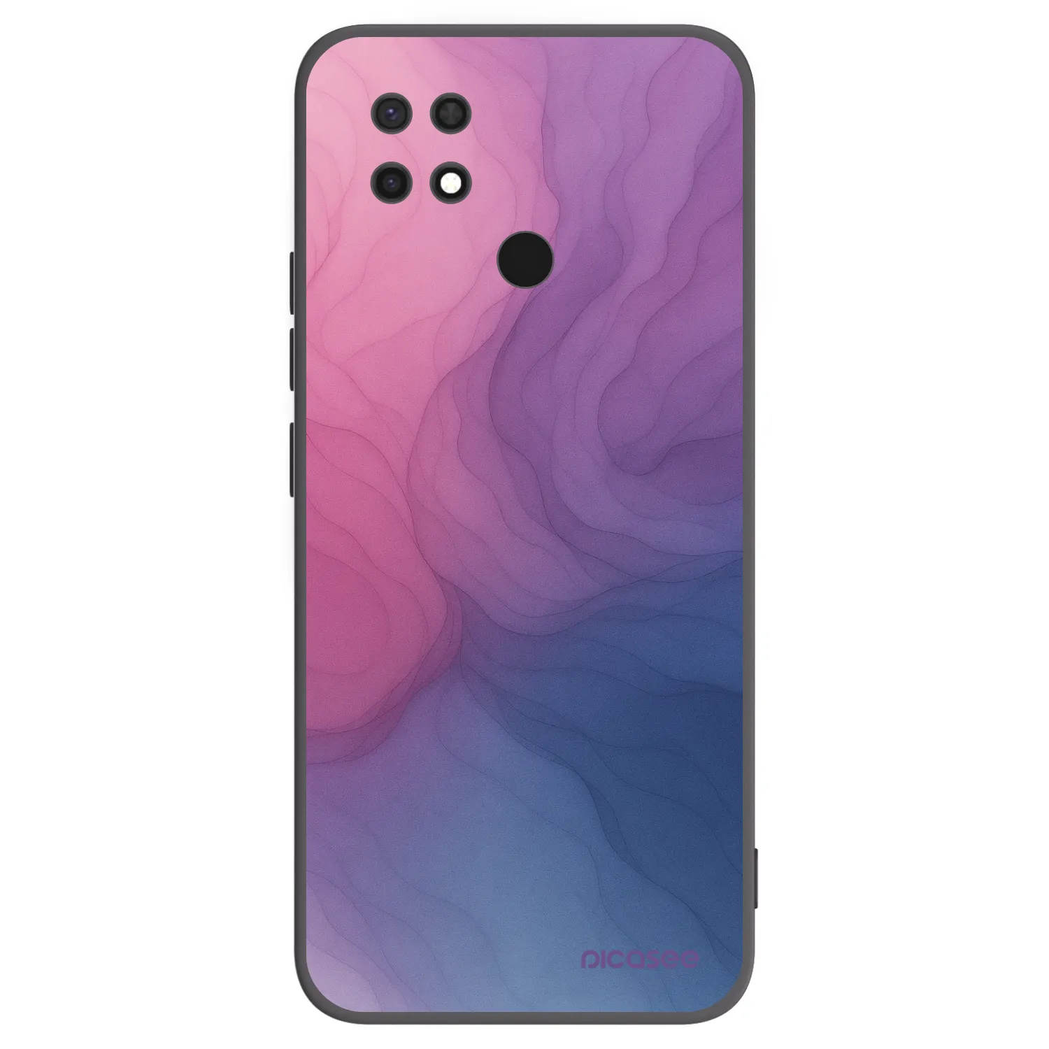 Picasee silikonový černý obal pro Xiaomi Redmi 10C - Silk