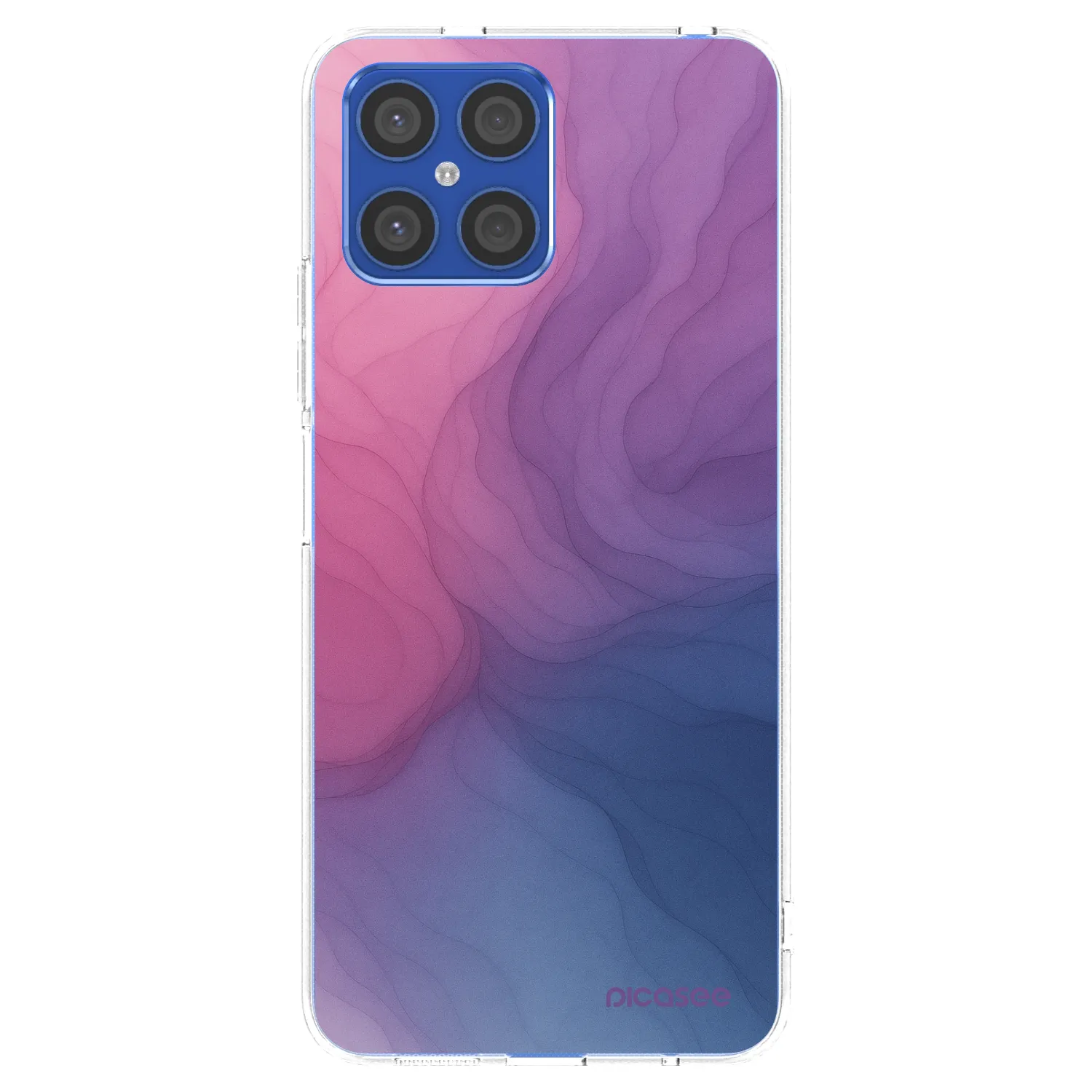 Picasee silikonový průhledný obal pro Honor X8 4G - Silk