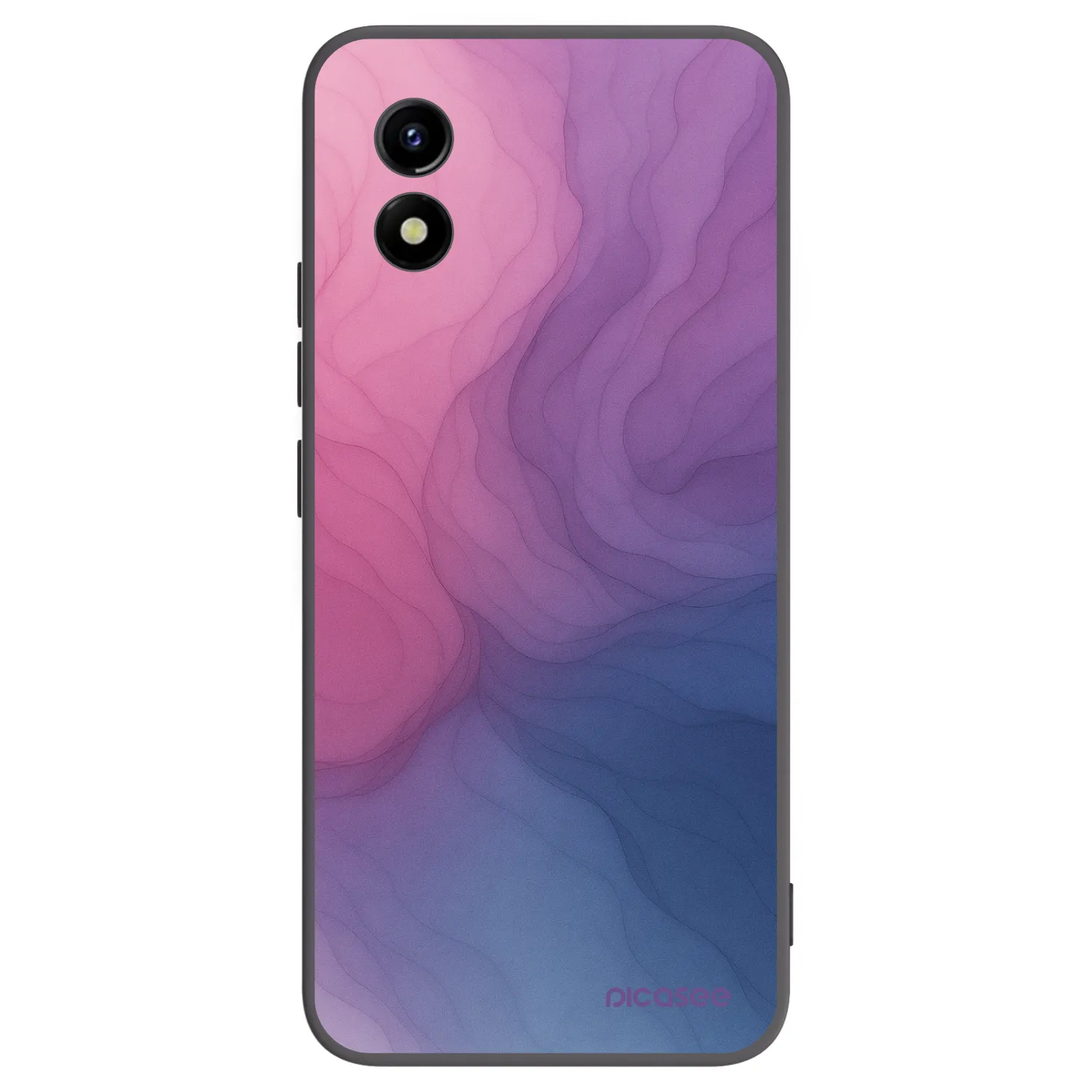 Picasee silikonový černý obal pro Vivo Y01 - Silk