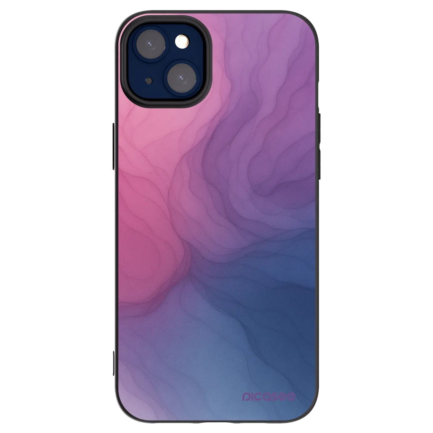 Picasee silikonový černý obal pro Apple iPhone 14 Plus - Silk