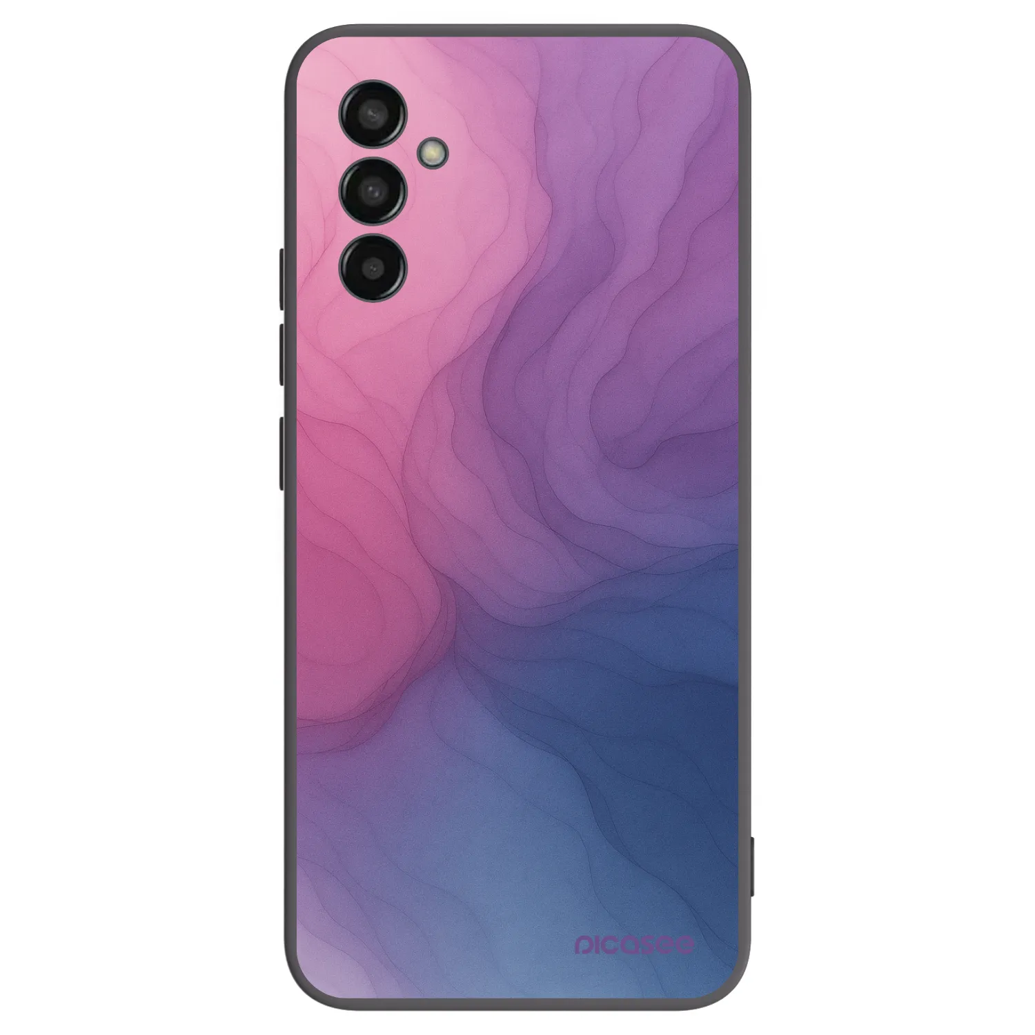 Picasee silikonový černý obal pro Samsung Galaxy M13 M135F - Silk