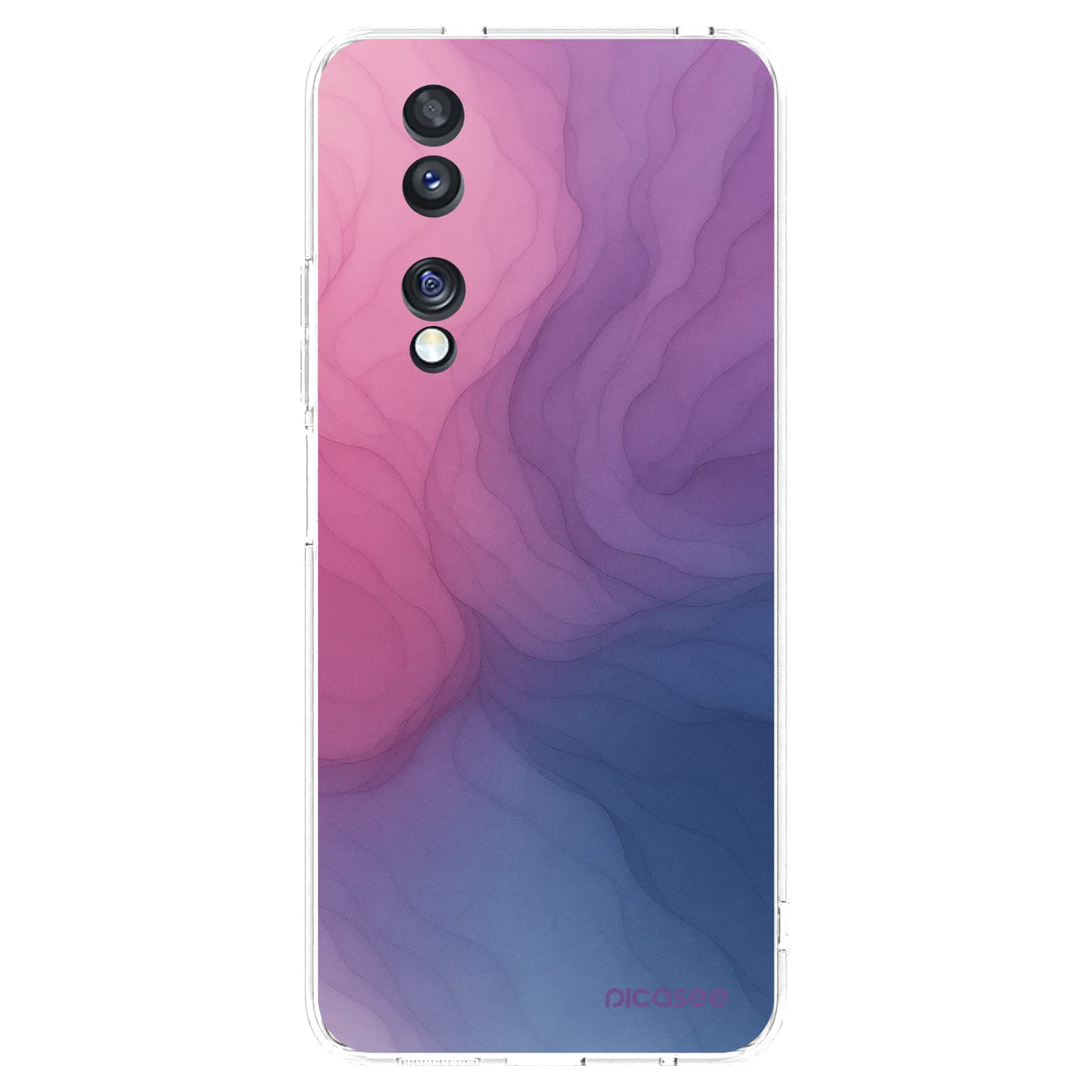 Picasee silikonový průhledný obal pro Honor 70 - Silk