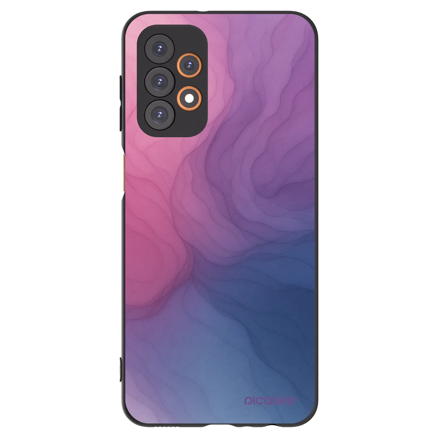 Picasee silikonový černý obal pro Samsung Galaxy A23 A236B 5G - Silk