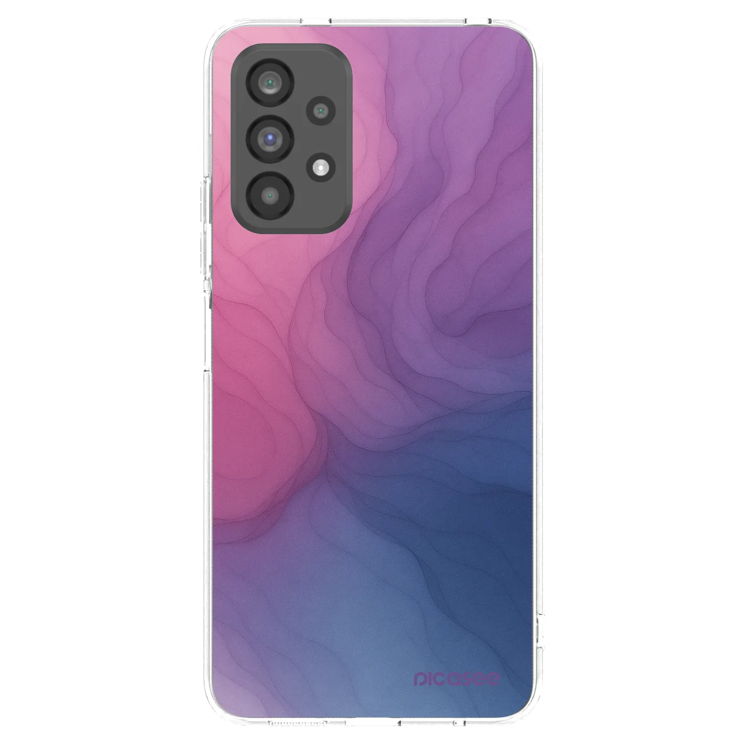 Picasee silikonový průhledný obal pro Samsung Galaxy A73 5G - Silk