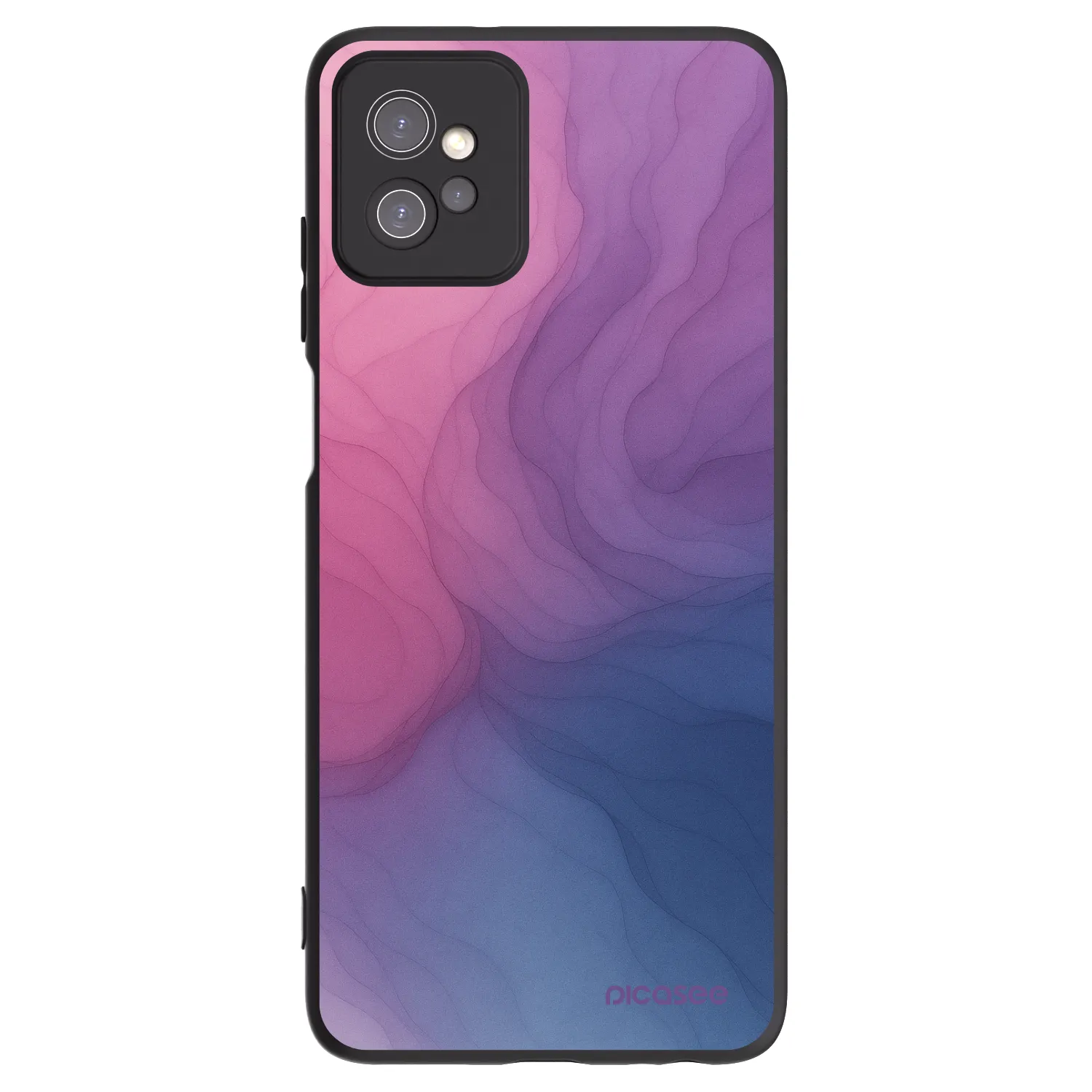 Picasee silikonový černý obal pro Motorola Moto G32 - Silk