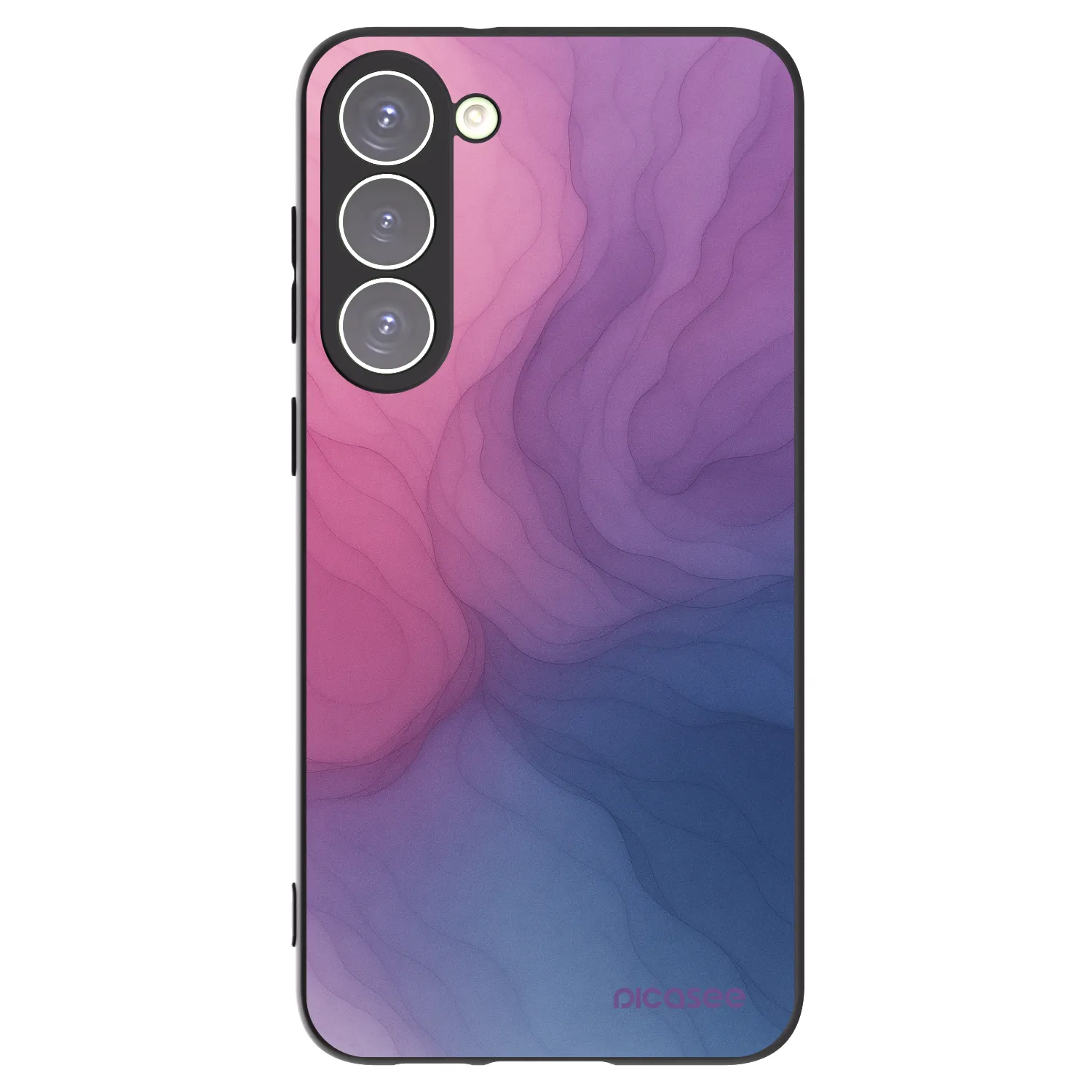 Picasee silikonový černý obal pro Samsung Galaxy S23+ 5G - Silk