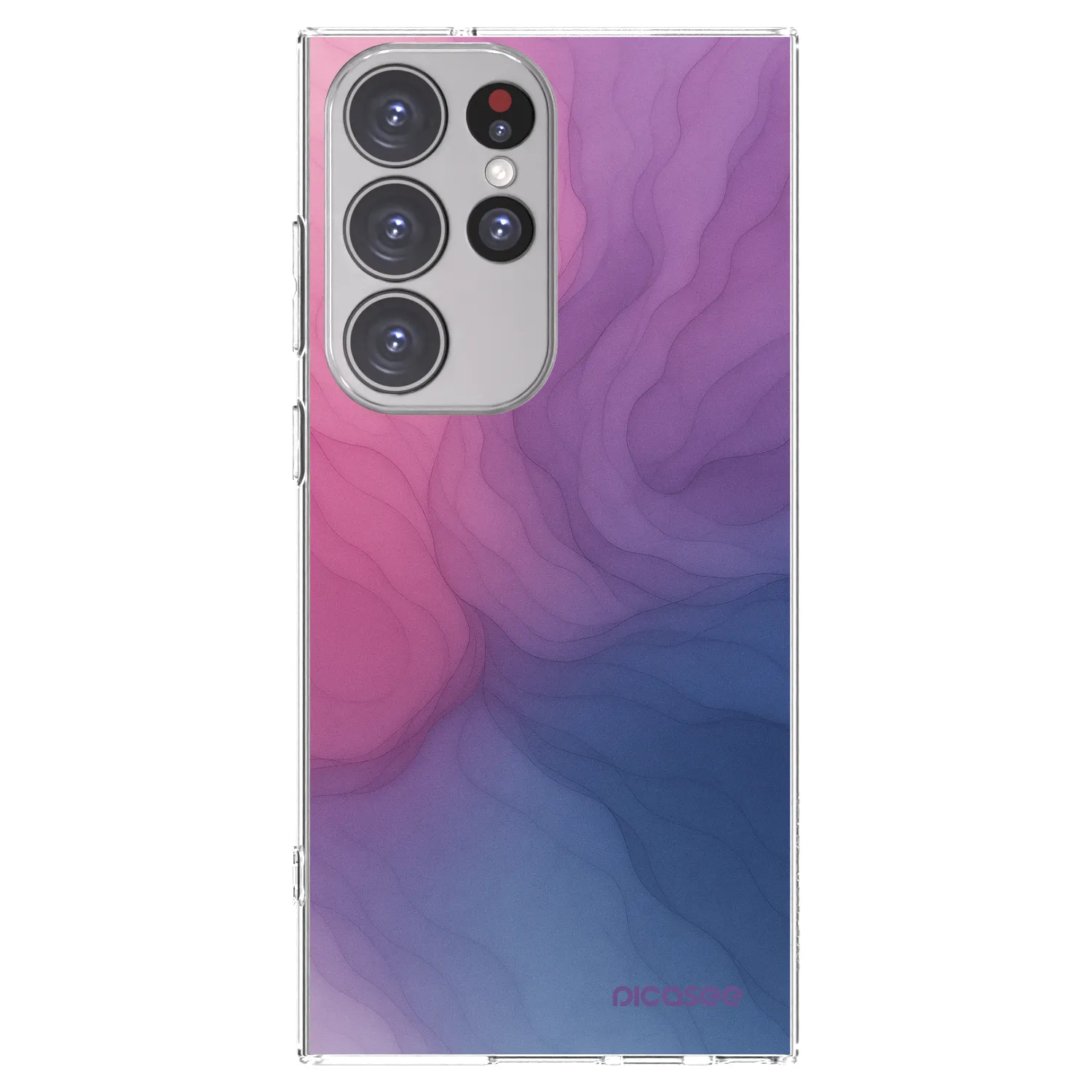 Picasee silikonový průhledný obal pro Samsung Galaxy S23 Ultra 5G - Silk