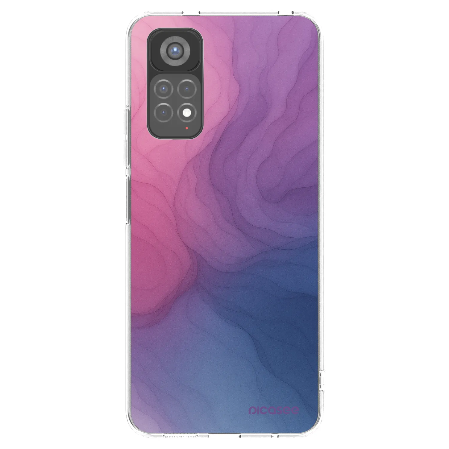 Picasee silikonový průhledný obal pro Xiaomi Redmi Note 11S 5G - Silk