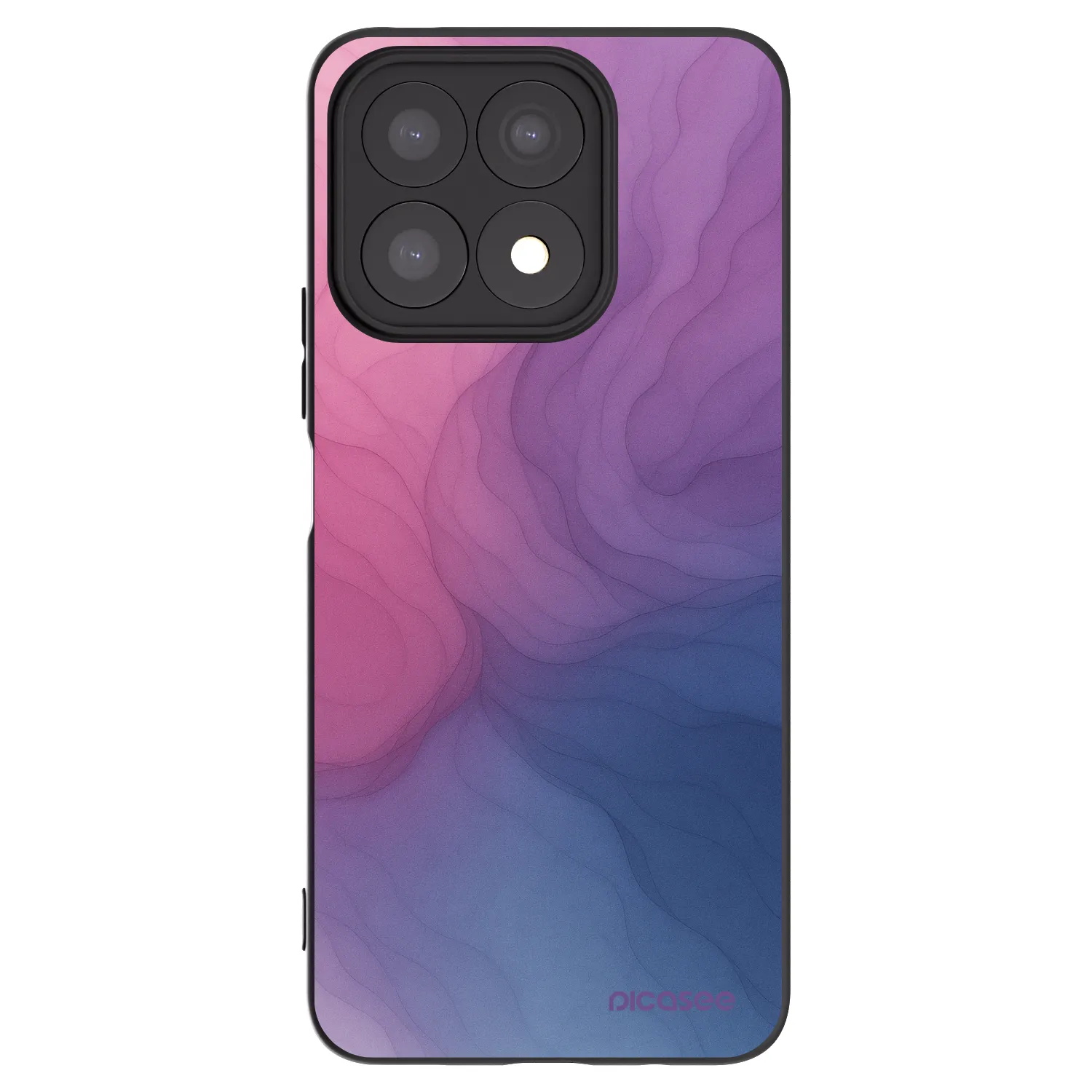 Picasee silikonový černý obal pro Honor X8a - Silk