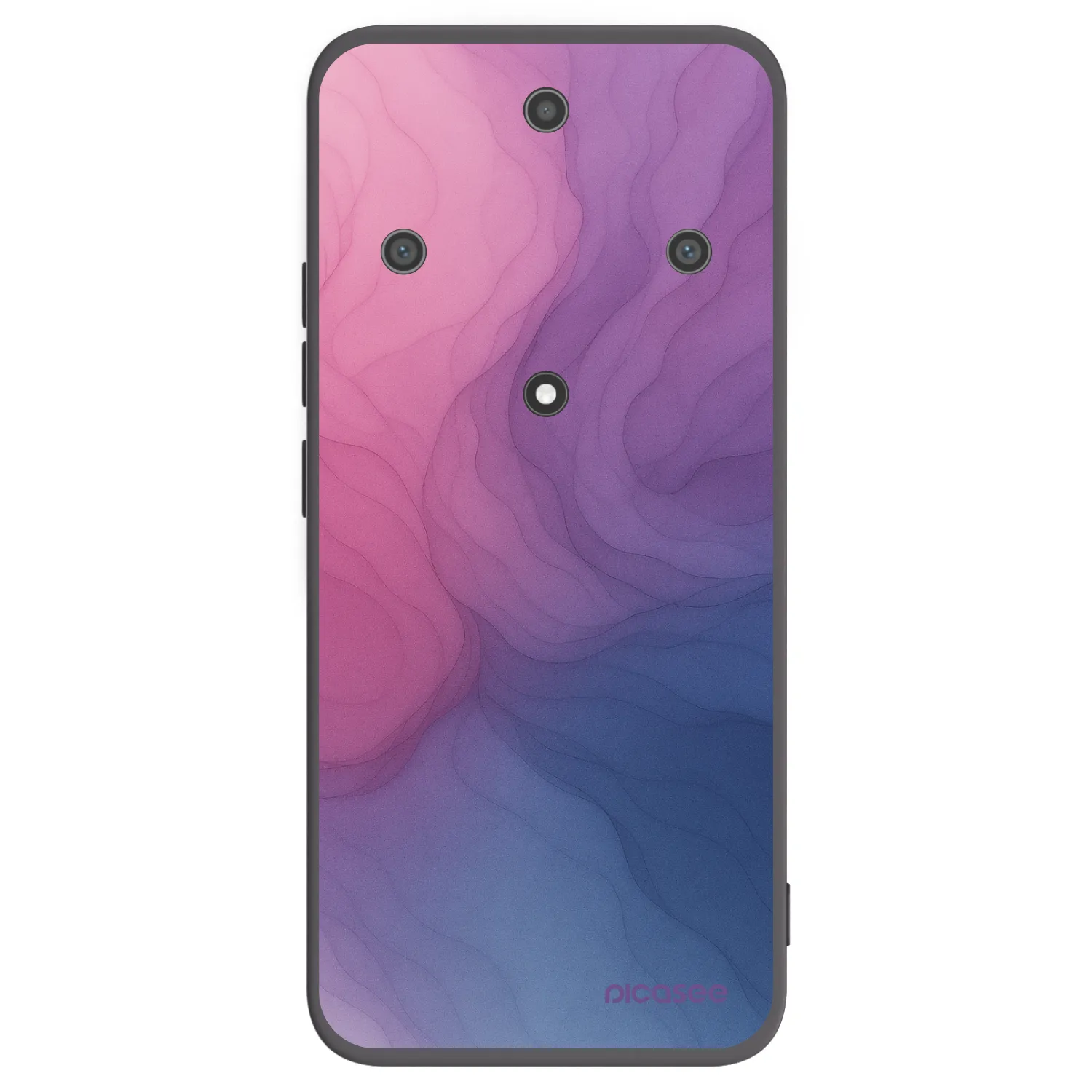 Picasee silikonový černý obal pro Honor Magic5 Lite 5G - Silk