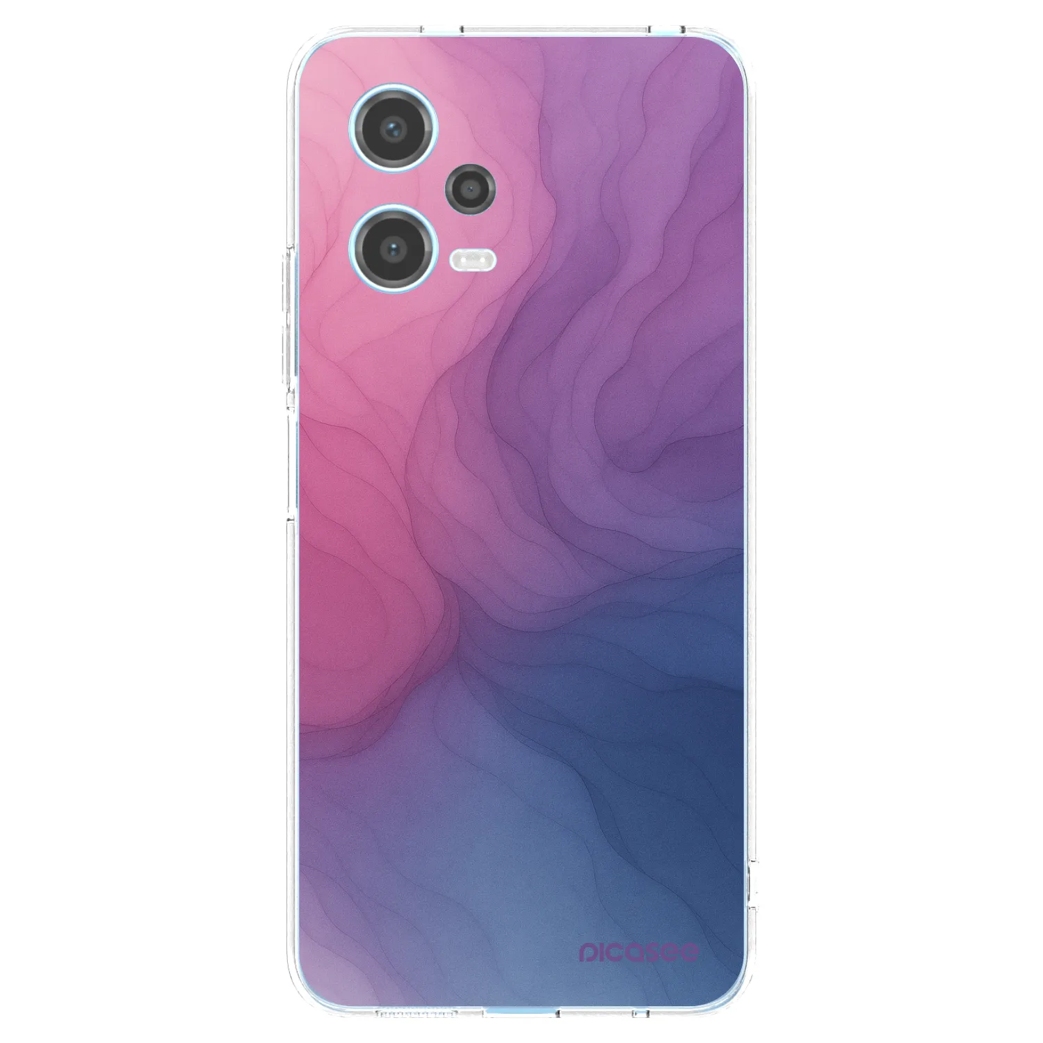 Picasee silikonový průhledný obal pro Xiaomi Redmi Note 12 5G - Silk