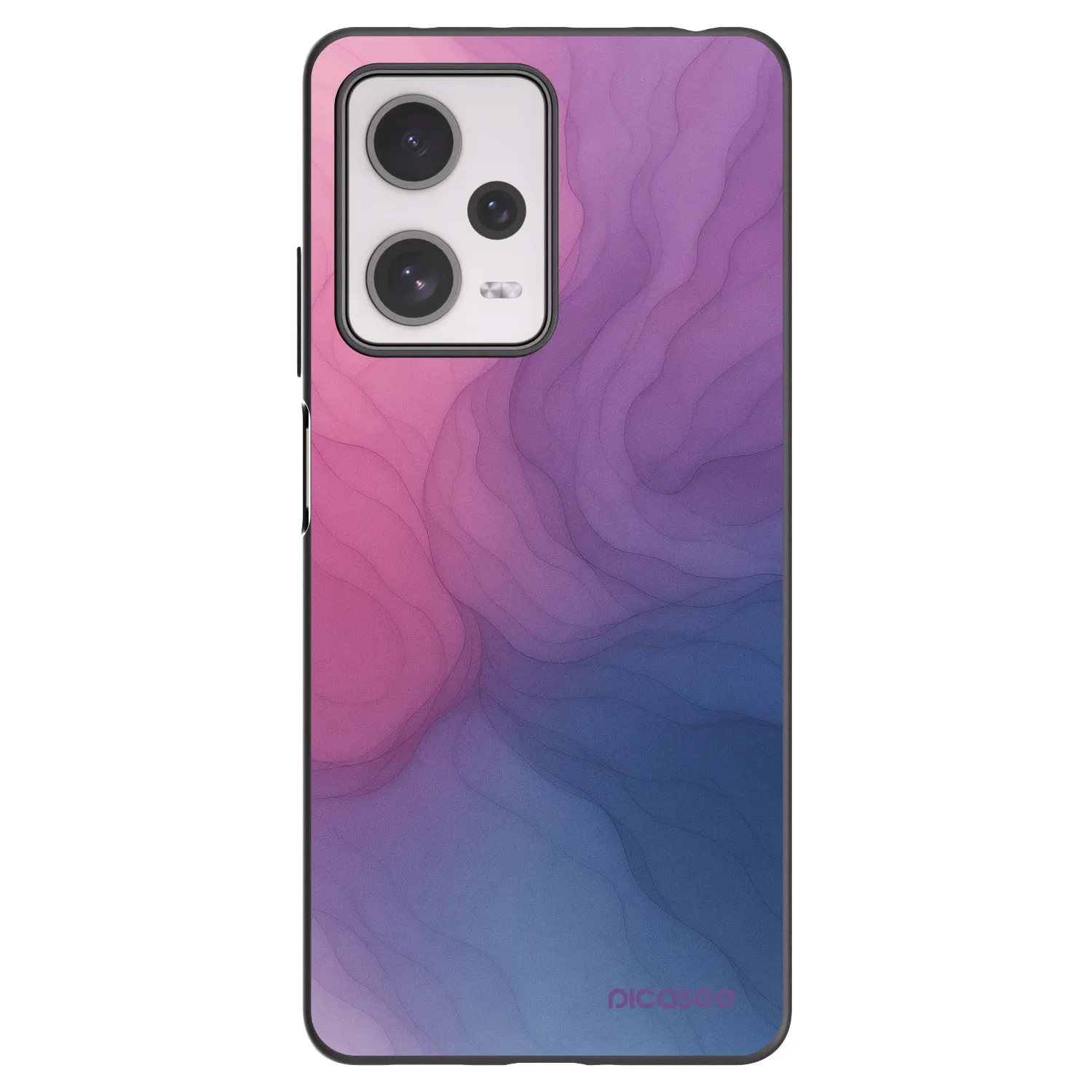 Picasee silikonový černý obal pro Xiaomi Redmi Note 12 Pro+ 5G - Silk