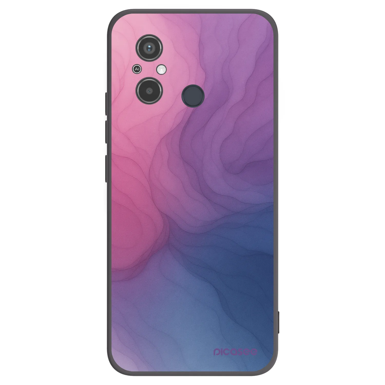 Picasee silikonový černý obal pro Xiaomi Redmi 12C - Silk
