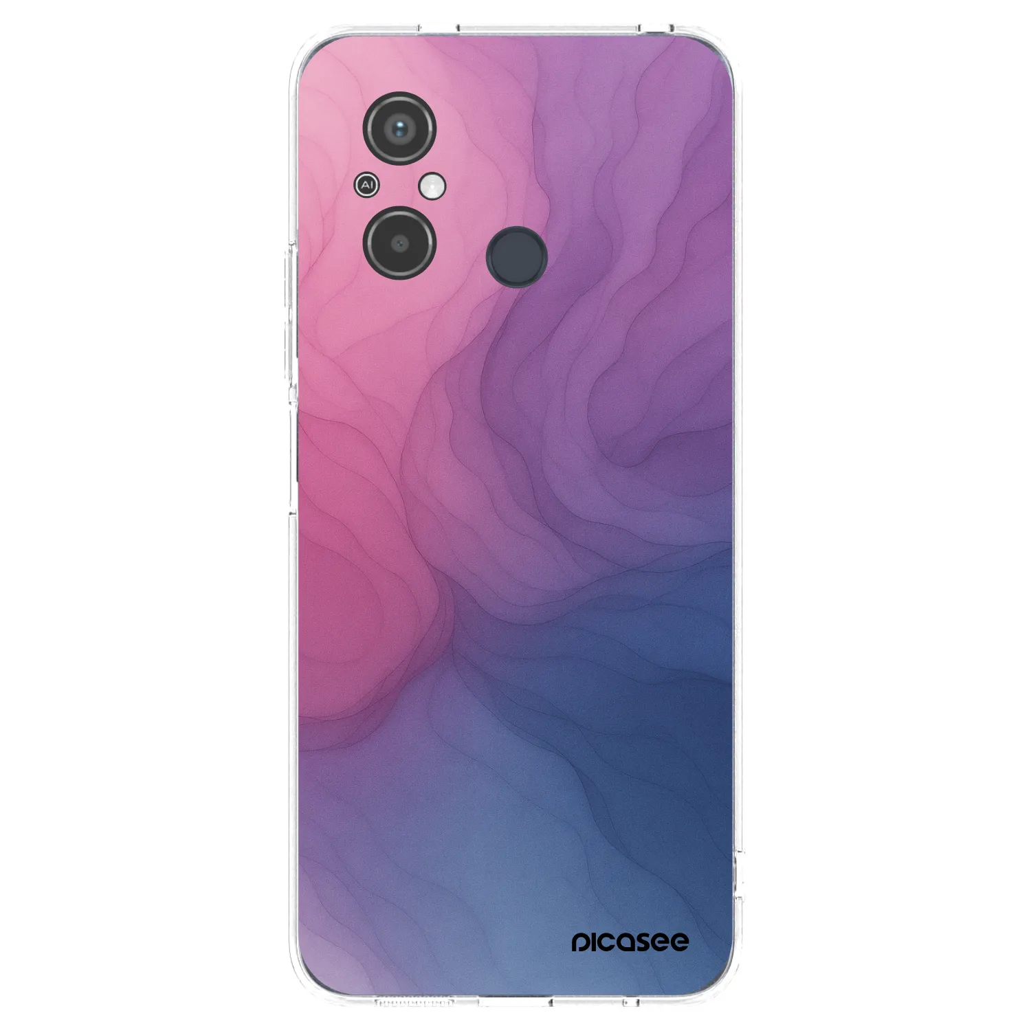 Picasee silikonový průhledný obal pro Xiaomi Redmi 12C - Silk