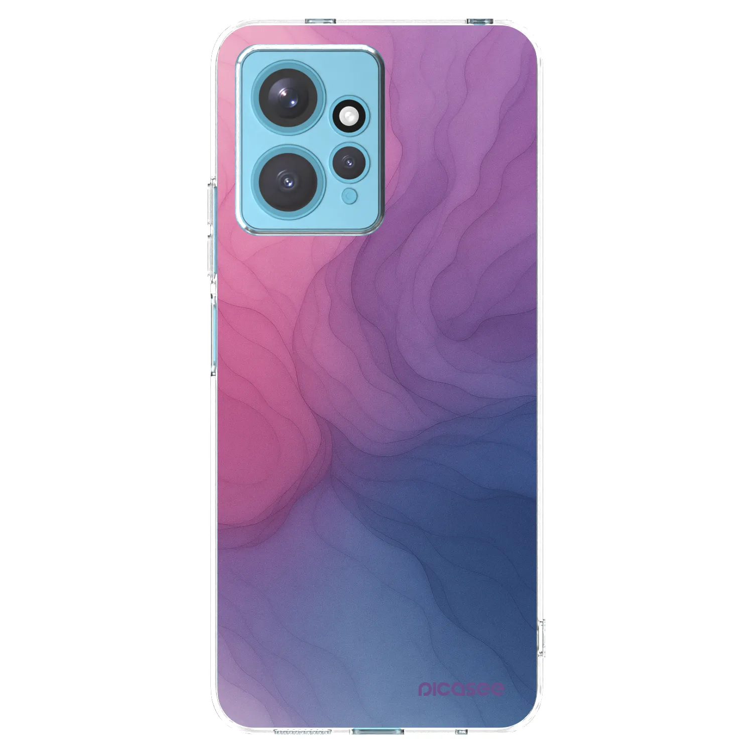 Picasee silikonový průhledný obal pro Xiaomi Redmi Note 12 4G - Silk