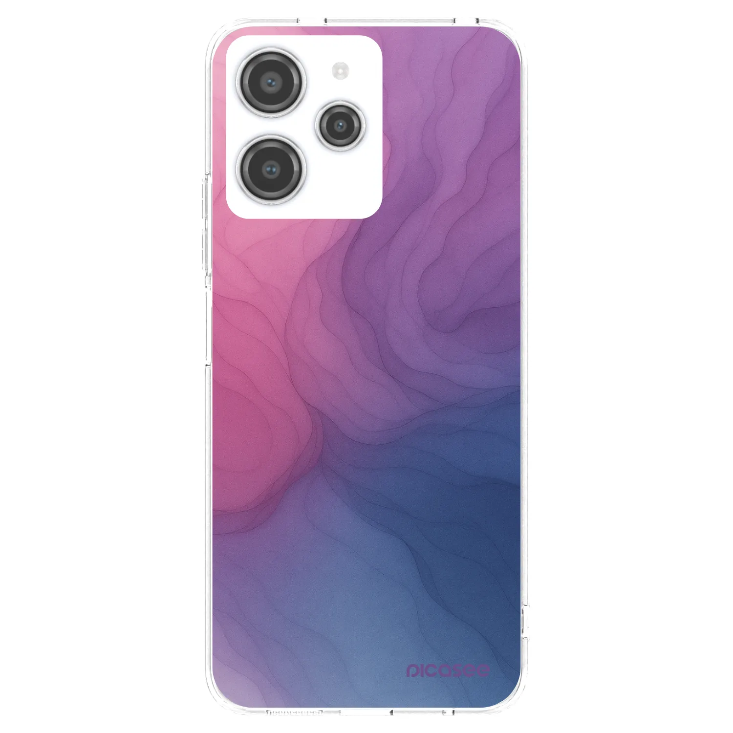 Picasee silikonový průhledný obal pro Xiaomi Redmi 12 4G - Silk