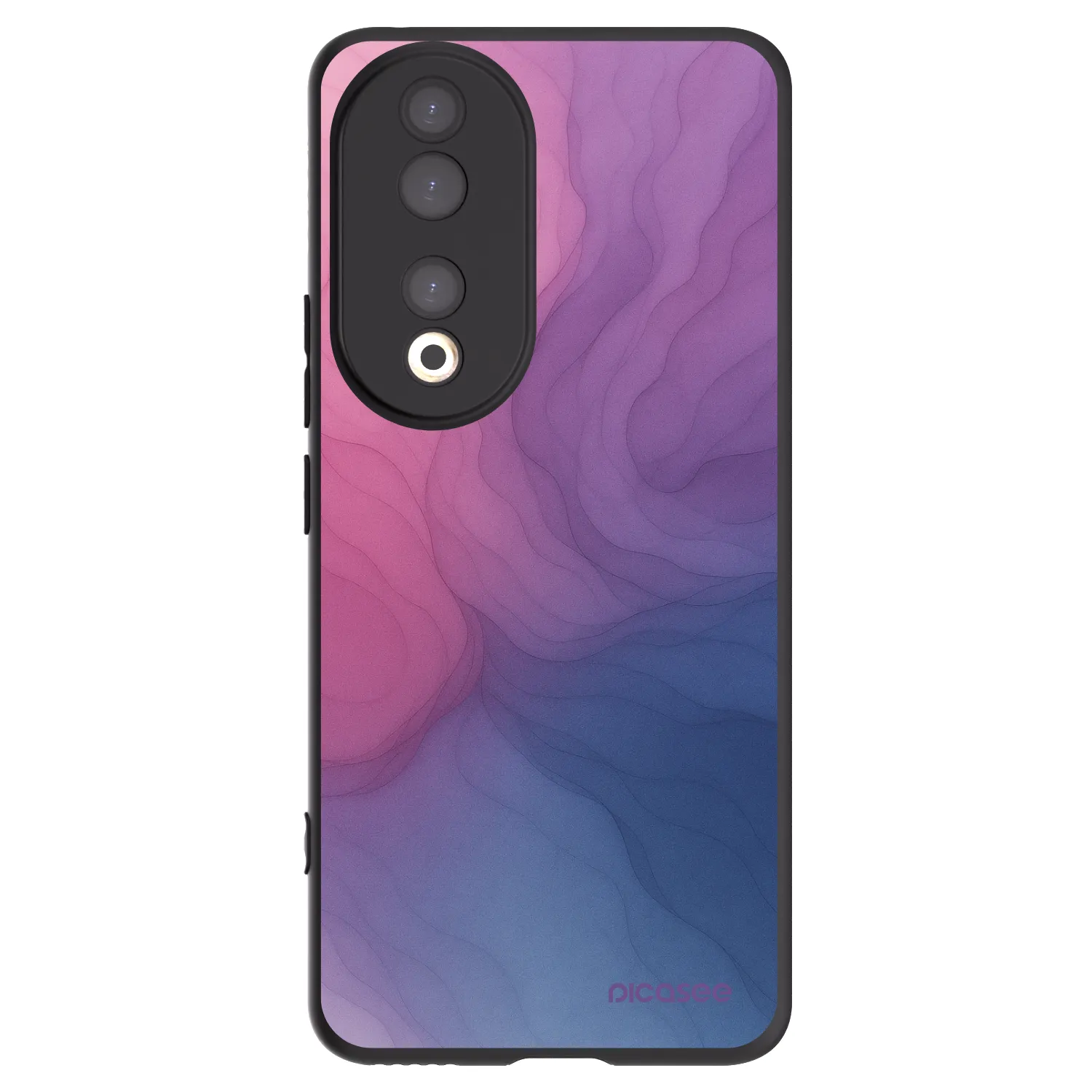 Picasee silikonový černý obal pro Honor 90 5G - Silk