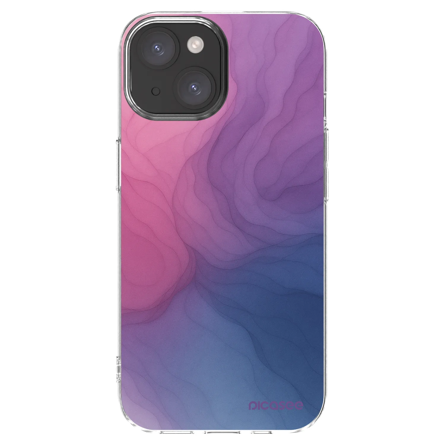 Picasee silikonový průhledný obal pro Apple iPhone 15 - Silk