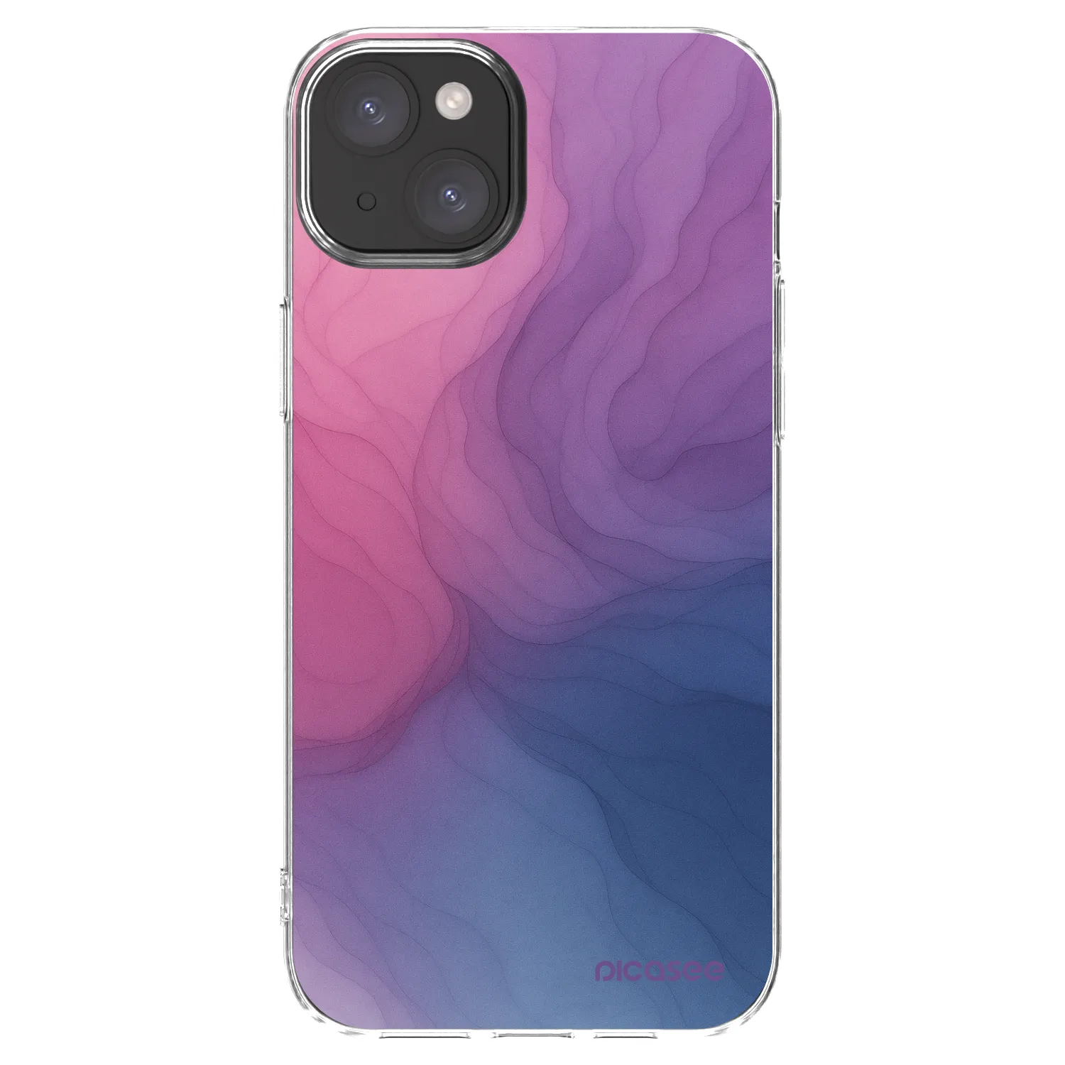 Picasee silikonový průhledný obal pro Apple iPhone 15 Plus - Silk