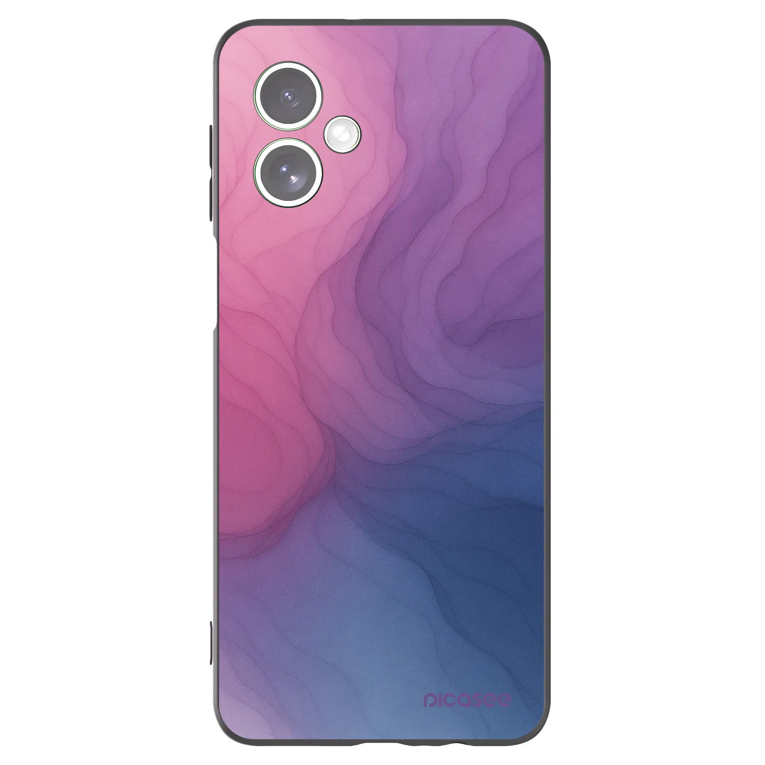 Picasee silikonový černý obal pro Motorola Moto G54 5G - Silk
