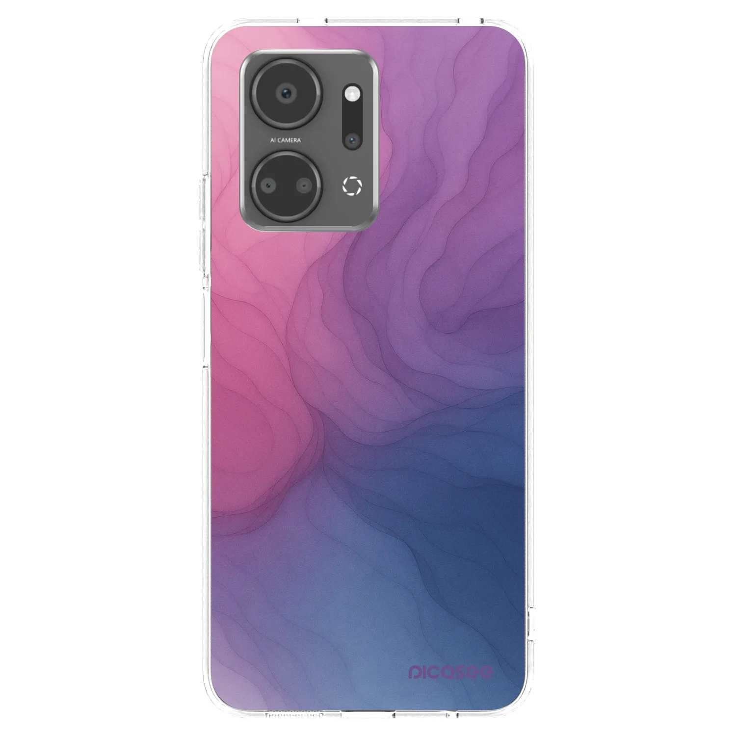 Picasee silikonový průhledný obal pro Honor X7a - Silk