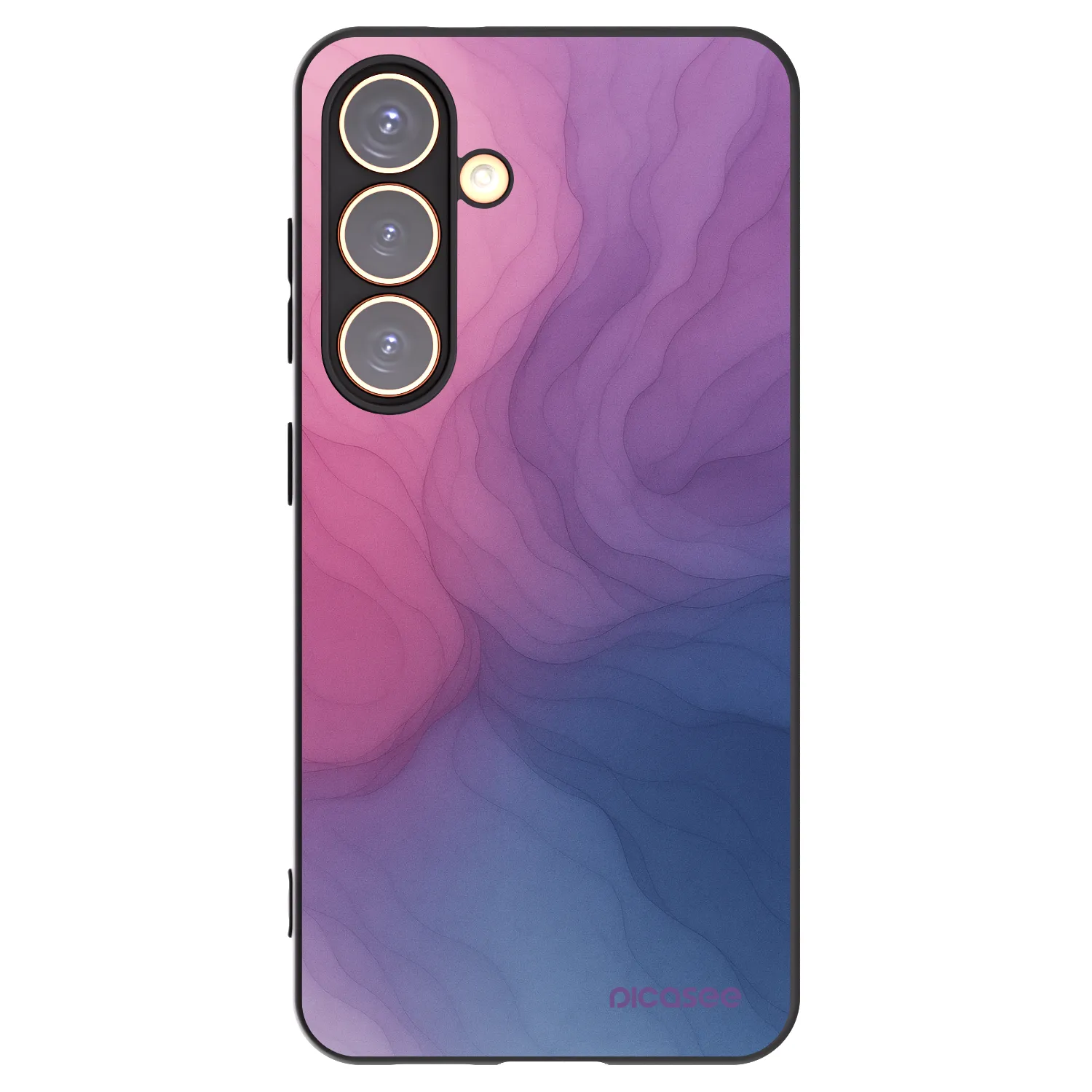 Picasee silikonový černý obal pro Samsung Galaxy S24 S921B 5G - Silk
