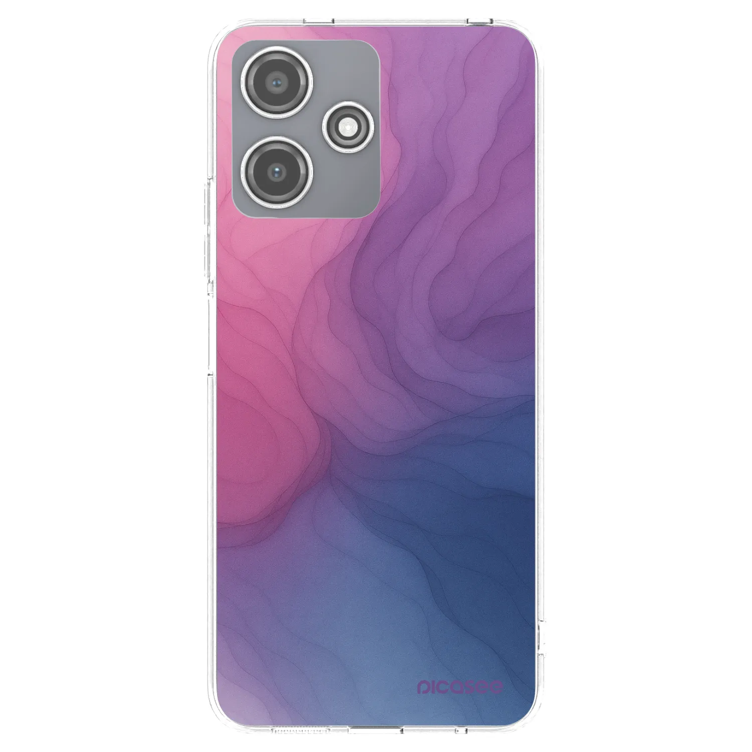 Picasee silikonový průhledný obal pro Xiaomi Redmi 12 5G - Silk