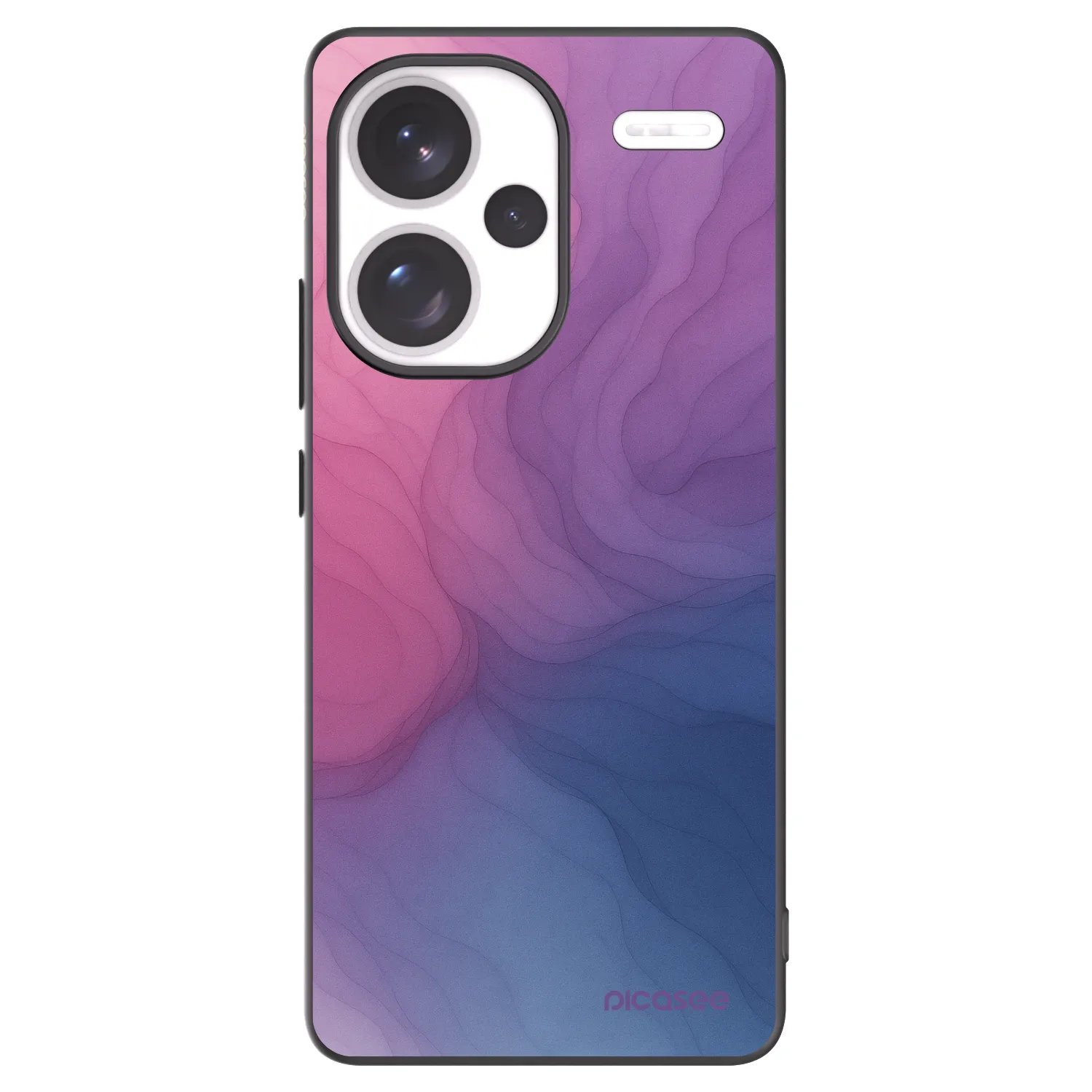 Picasee silikonový černý obal pro Xiaomi Redmi Note 13 Pro+ 5G - Silk