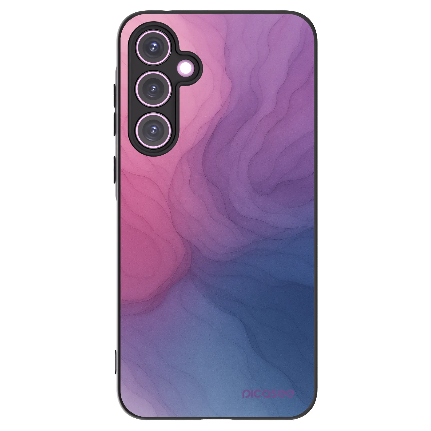 Picasee silikonový černý obal pro Samsung Galaxy A35 5G A356B - Silk