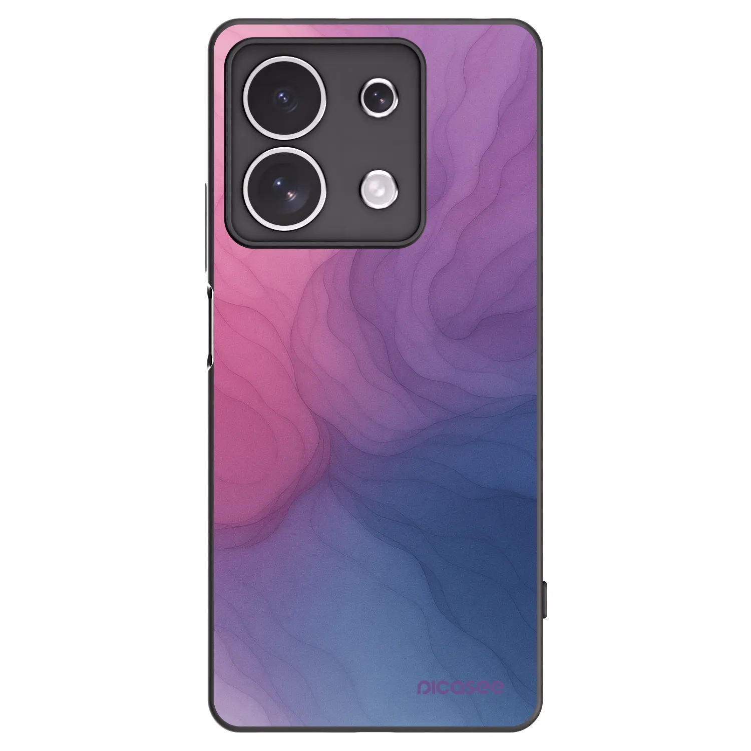 Picasee silikonový černý obal pro Xiaomi Redmi Note 13 4G - Silk